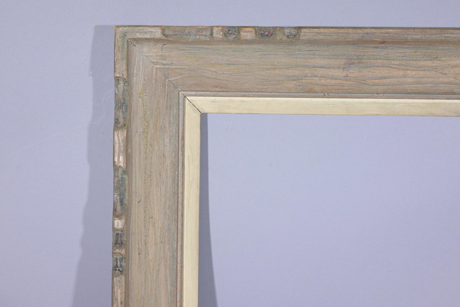 American 1930-50 - 20.25 x 16 1/8: American 1930-50 Rabbet Size: 20.25 x 16 1/8 in. Overall Framed Size: 26 x 21.5 in. (97-99) (97) Provenance: The historic period frame collection of Eli Wilner. The collection previously included fram