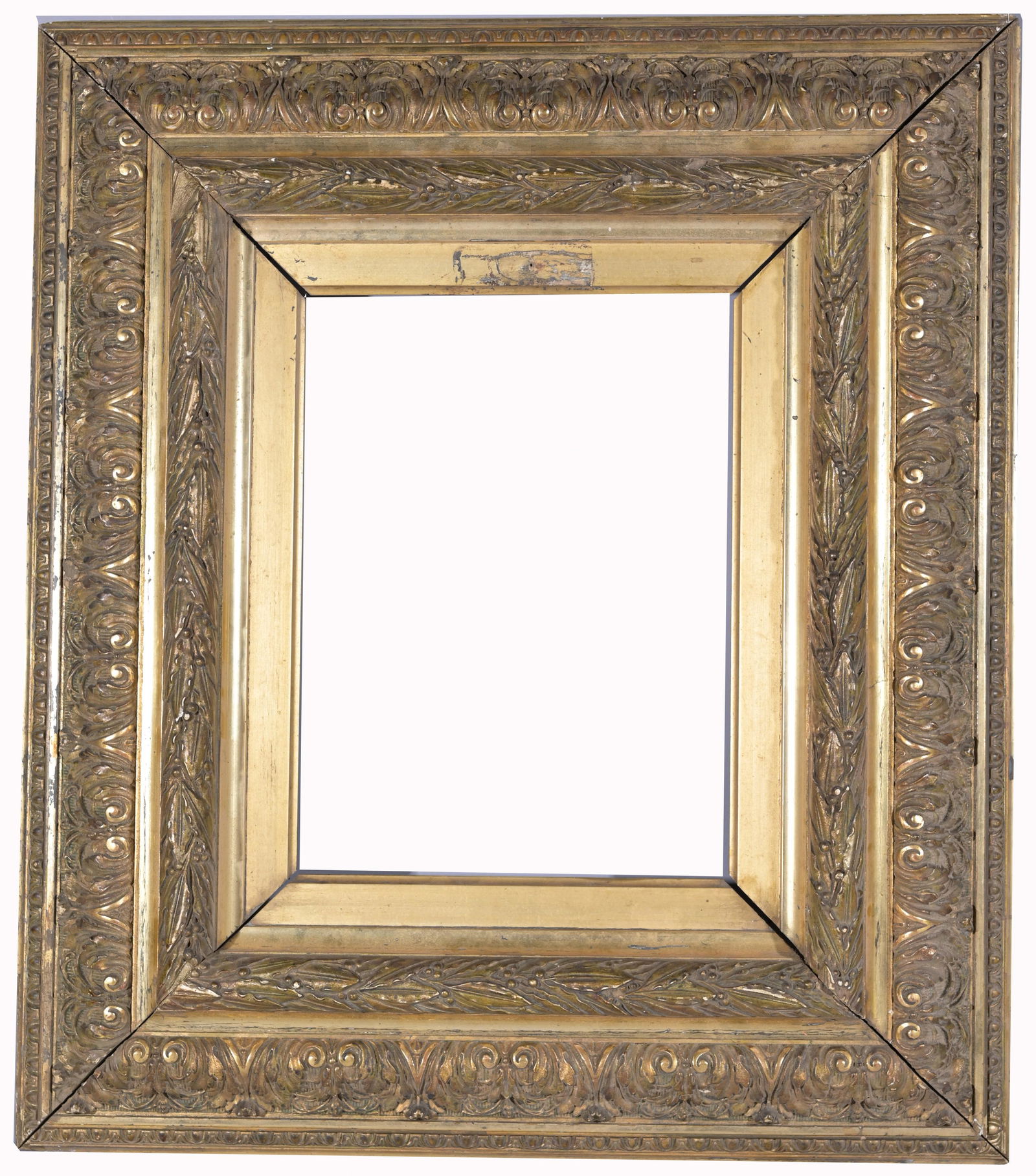 French 19th C. - 14.75 x 11.25: French 19th C. Rabbet Size: 14.75 x 11.25 in. Overall Framed Size: 26 x 22.5 in . (97-279) (115)