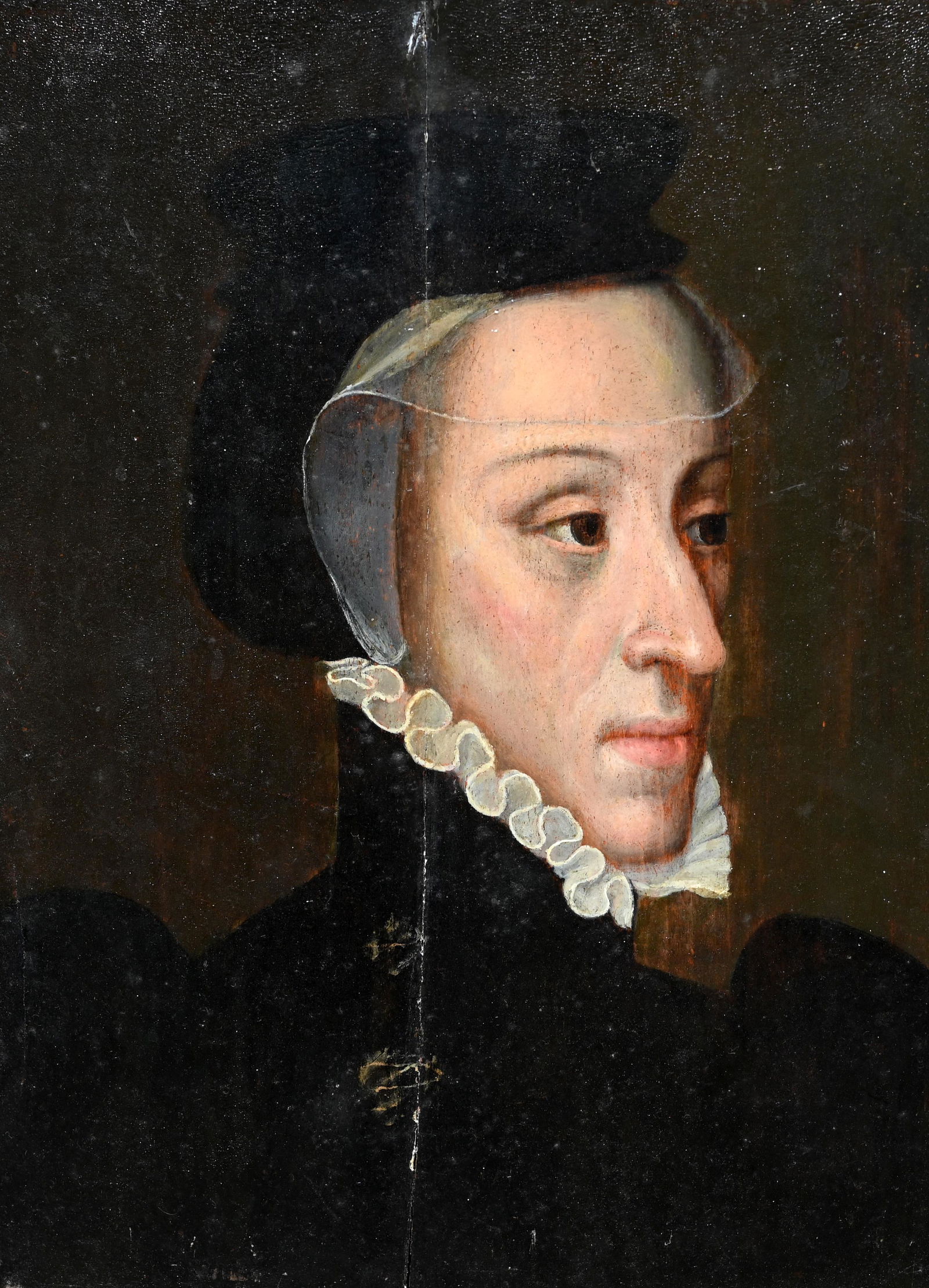 17th/18th C. Early European School Portrait (1 of 3)