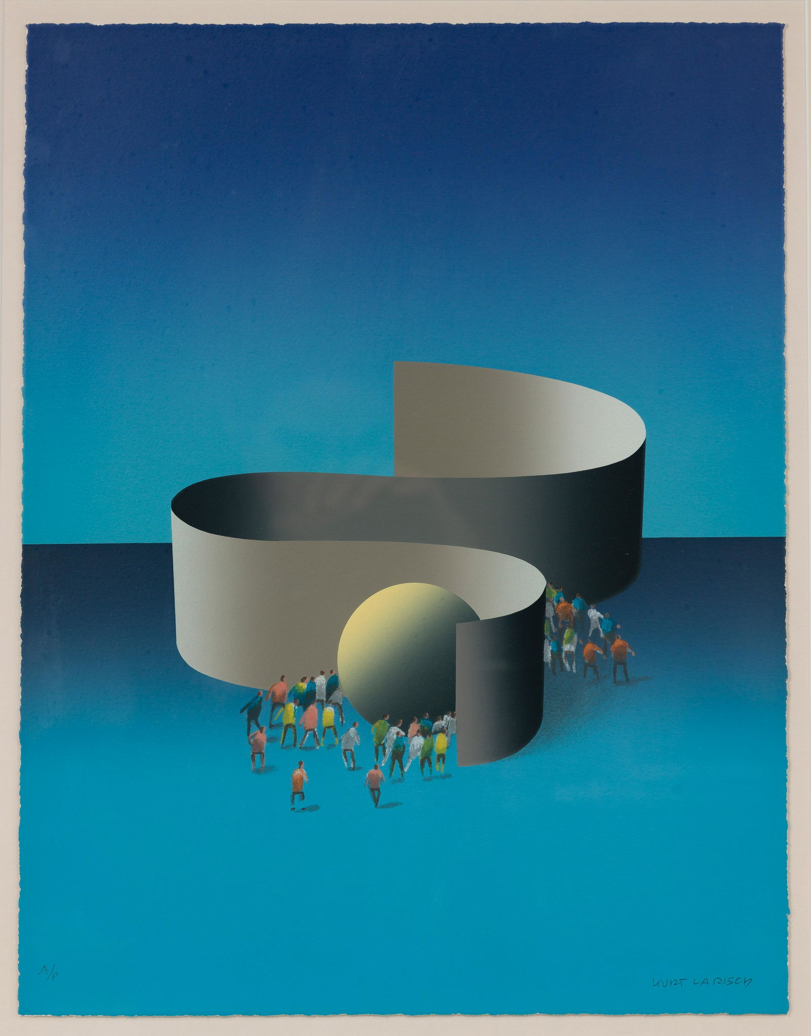 Kurt Larisch (1913-2009) "Dallas" (1 of 7)