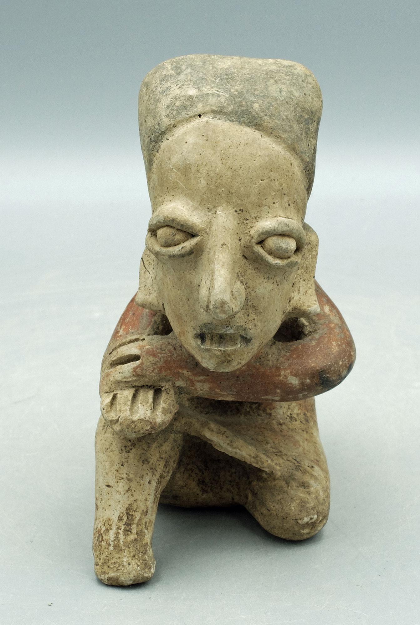 Pre-Columbian Pensador (Thinker) Figurine (1 of 3)