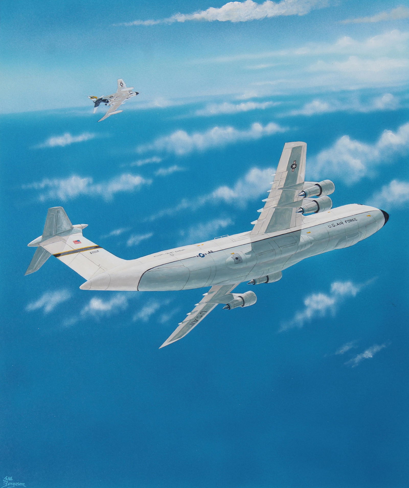 Steve Ferguson (B. 1946) "C-5A Galaxy" (1 of 5)