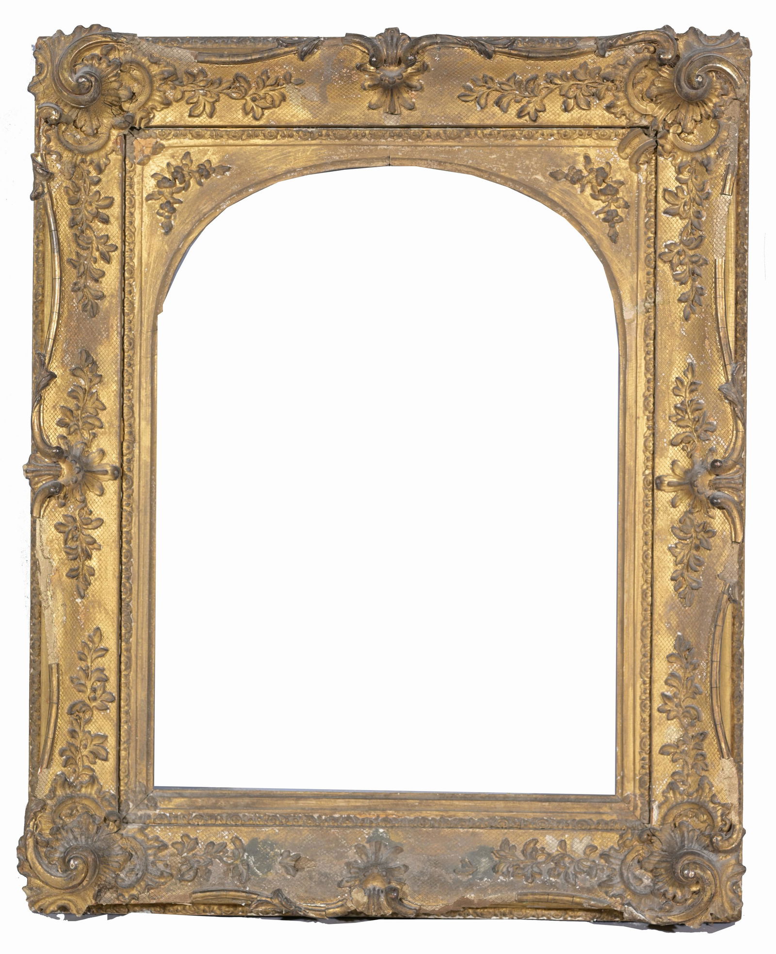 American 1850's Gilt/Wood Frame - 16 x 12 1/8 (1 of 6)