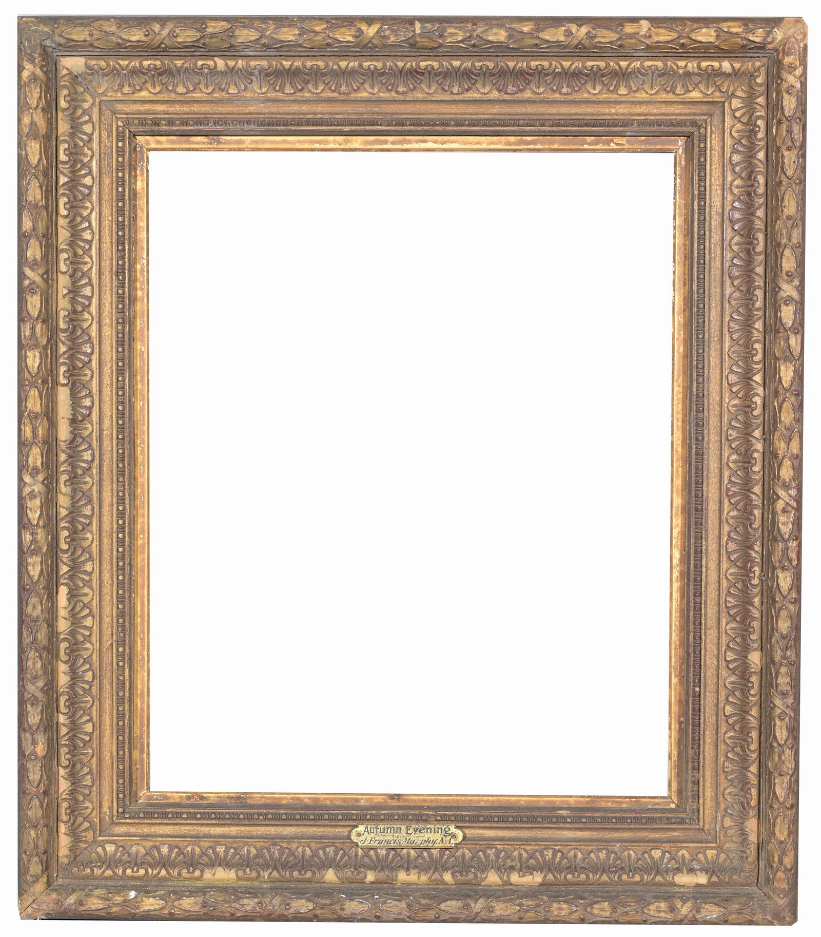American 1880's Gilt Wood Frame- 17 1/8 x 14 1/8 (1 of 7)