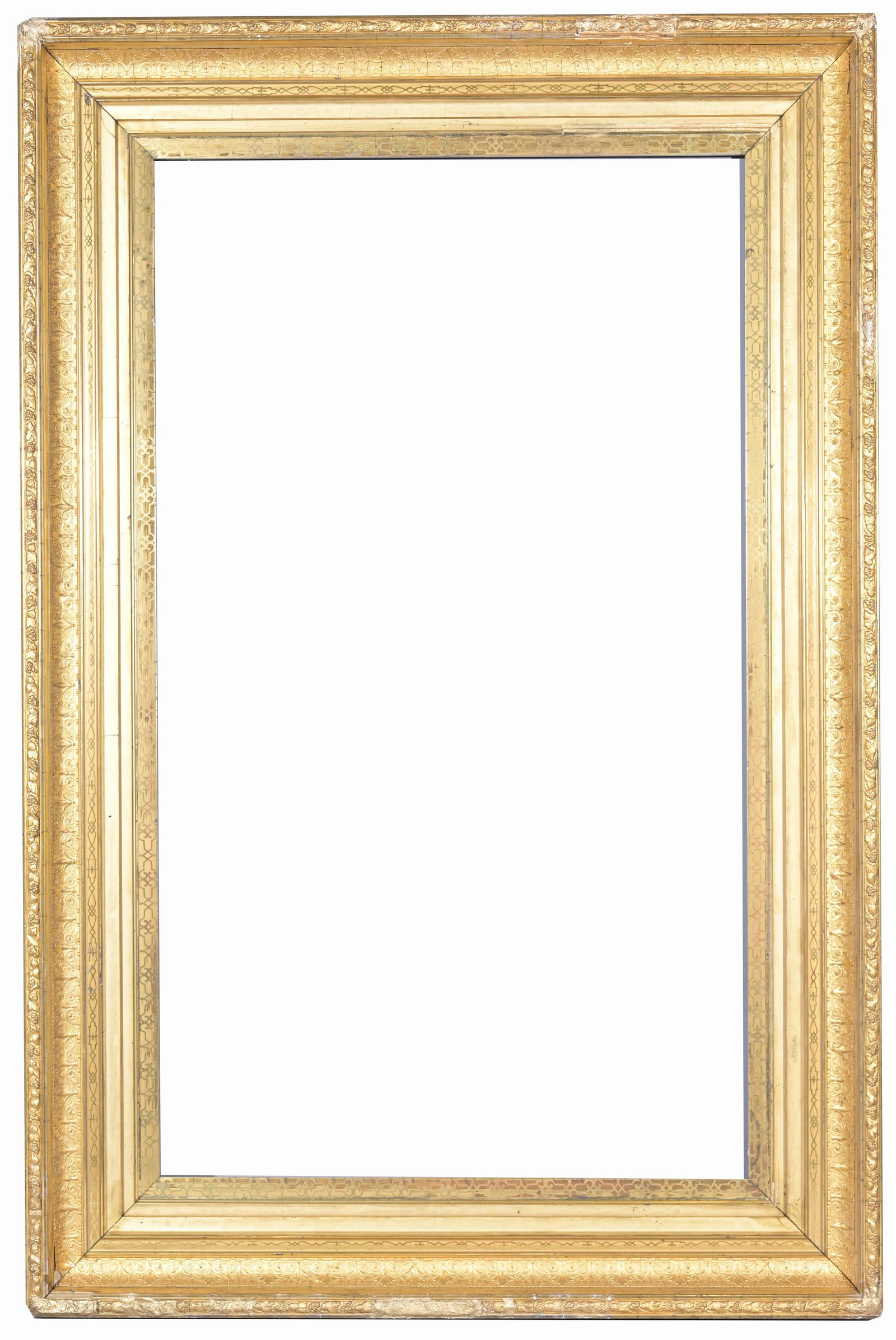 American 1880's Gilt/Wood Frame - 32.5 x 19 1/8 (1 of 7)