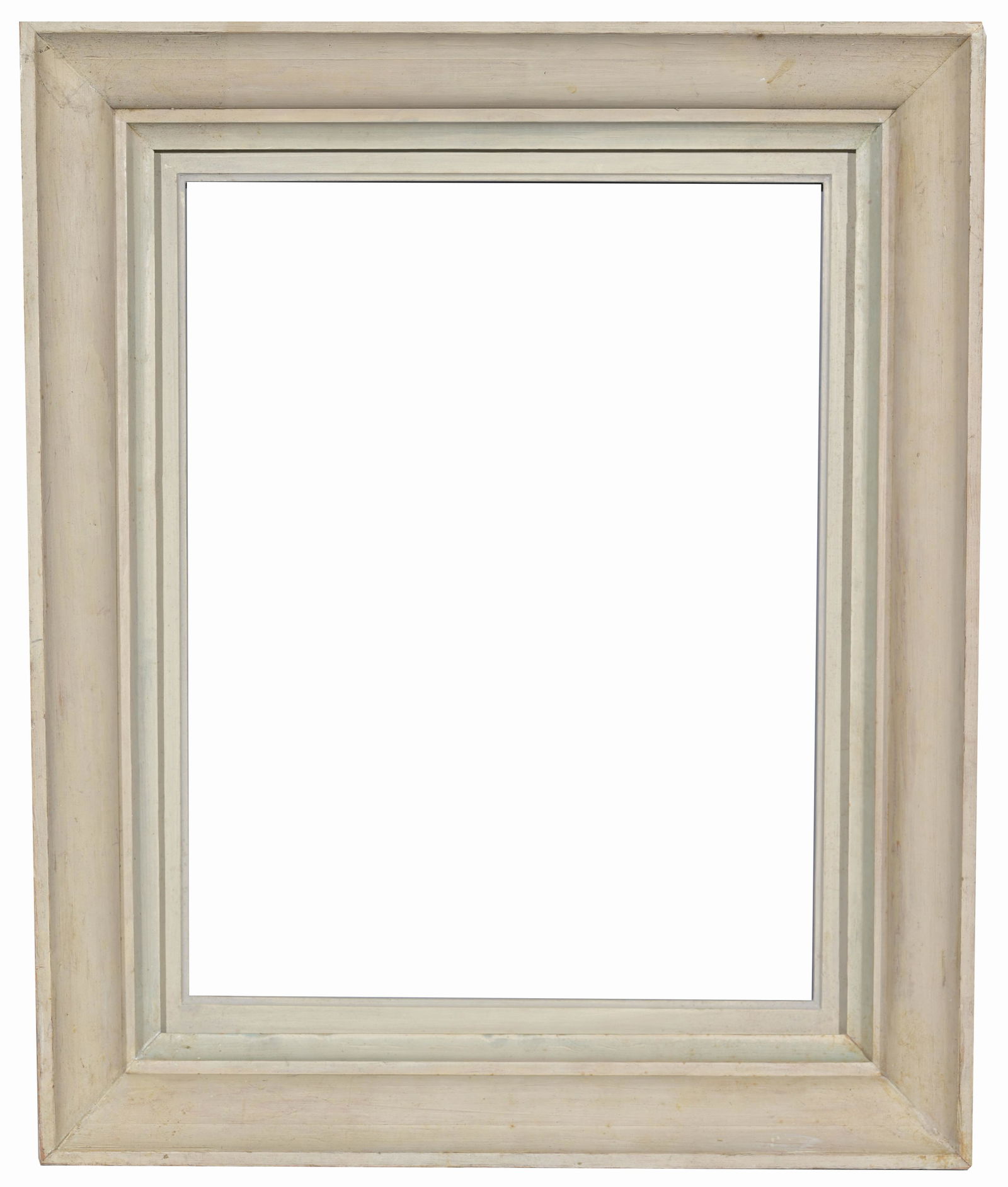 American Mid Century Frame - 18 1/8 x 14 1/8: American Mid Century Frame. Rabbet Size: 18 1/8 x 14 1/8 in. Overall Framed Size: 23 x 19 in. (16-18) (308) Provenance: The historic period frame collection of Eli Wilner. The collection previously in