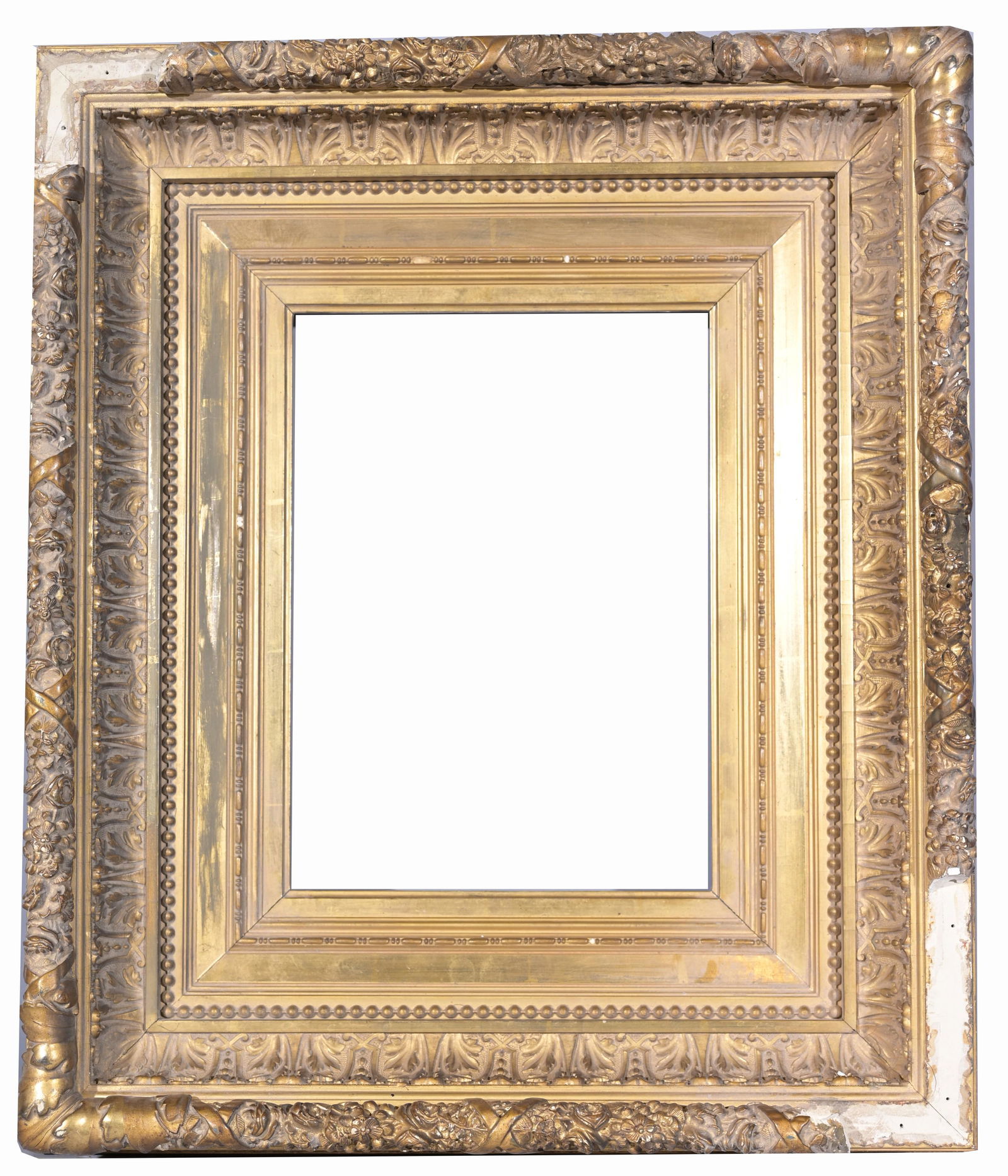 Antique Gilt/wood Frame 13 X 9.75