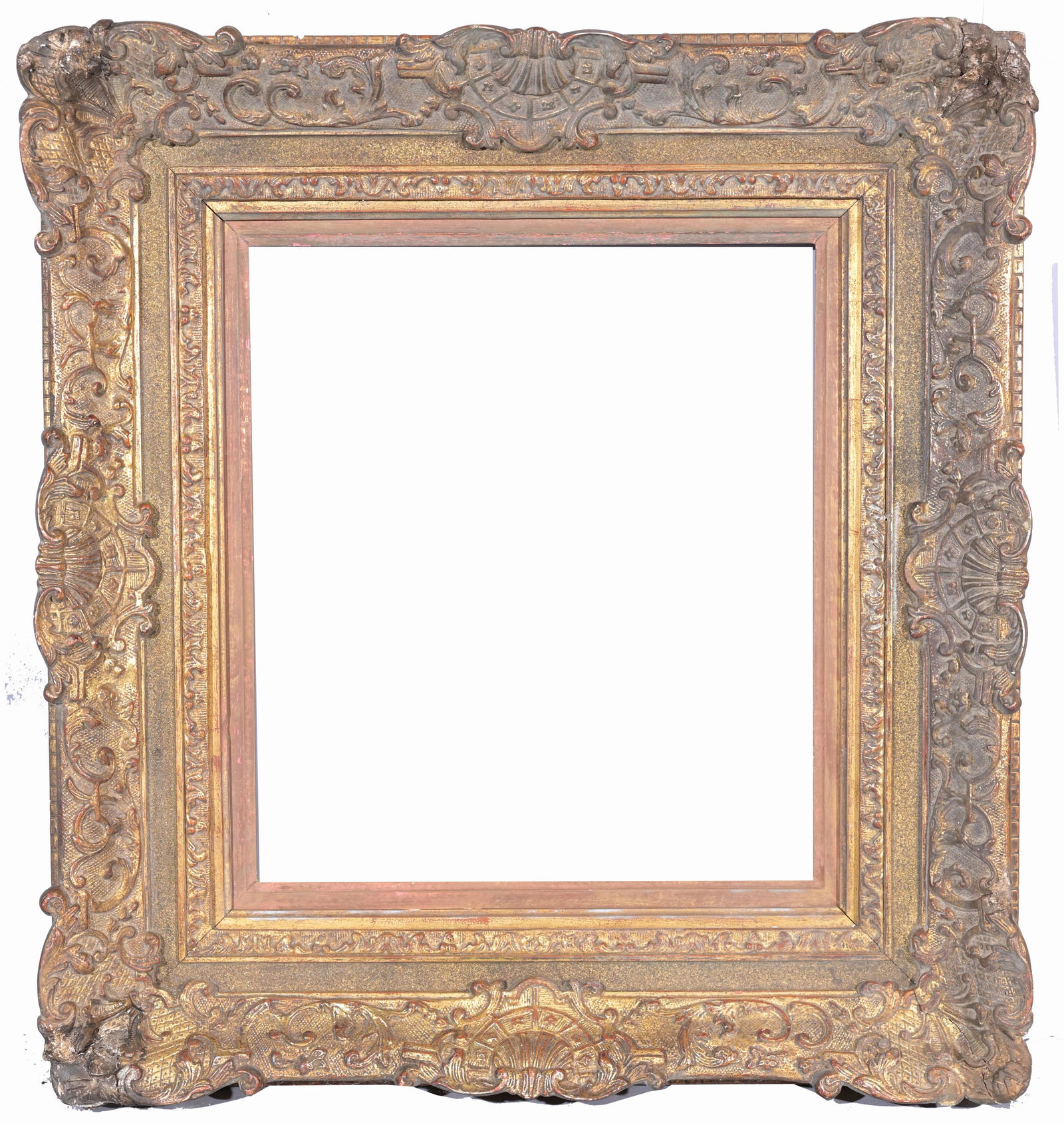 French late 19th C. Frame- 14 3/8 x 12.75 (1 of 7)