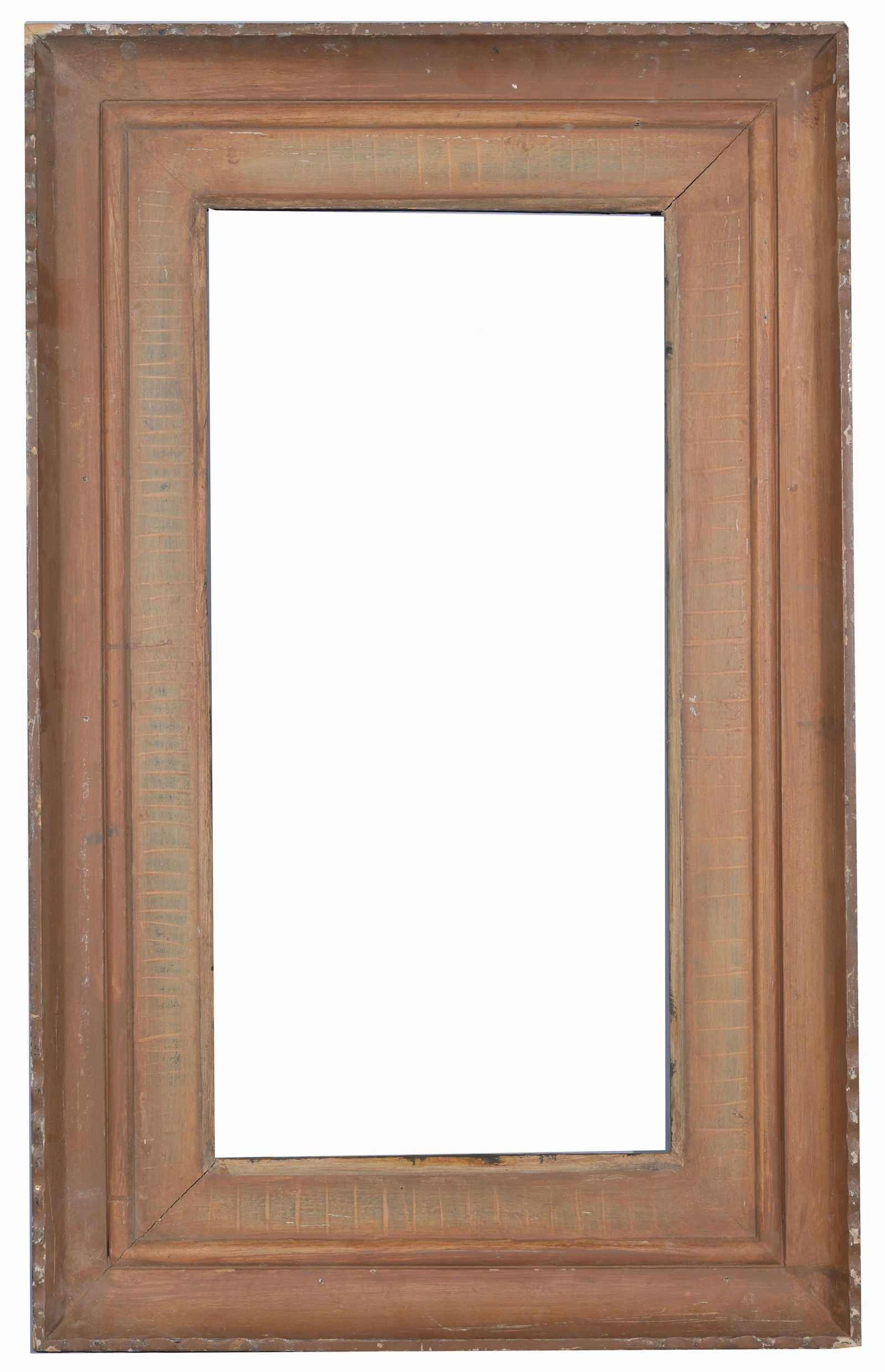 American 1950's - 27 1/8 x 13 1/8: American 1950's Rabbet Size: 27 1/8 x 13 1/8 in. Overall Framed Size: 36 x 22 in. (97-51) (308) Provenance: The historic period frame collection of Eli Wilner. The collection previously included frame