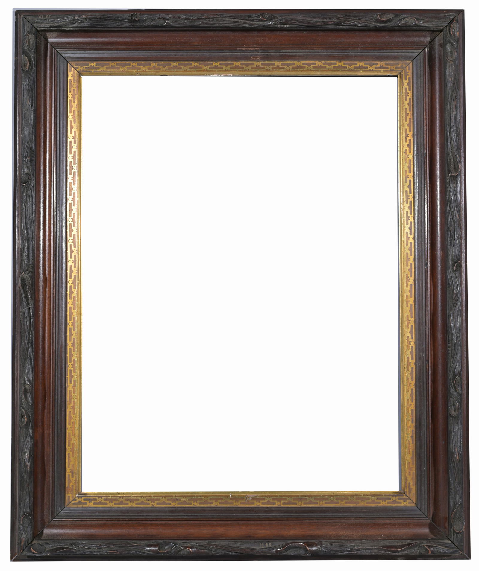 American 1880s - 24 x 18.5: American 1880s Rabbet Size: 24 x 18.5 in. Overall Framed Size: 31 x 26 in. (95-27) (314) Provenance: The historic period frame collection of Eli Wilner. The collection previously included frames adorn