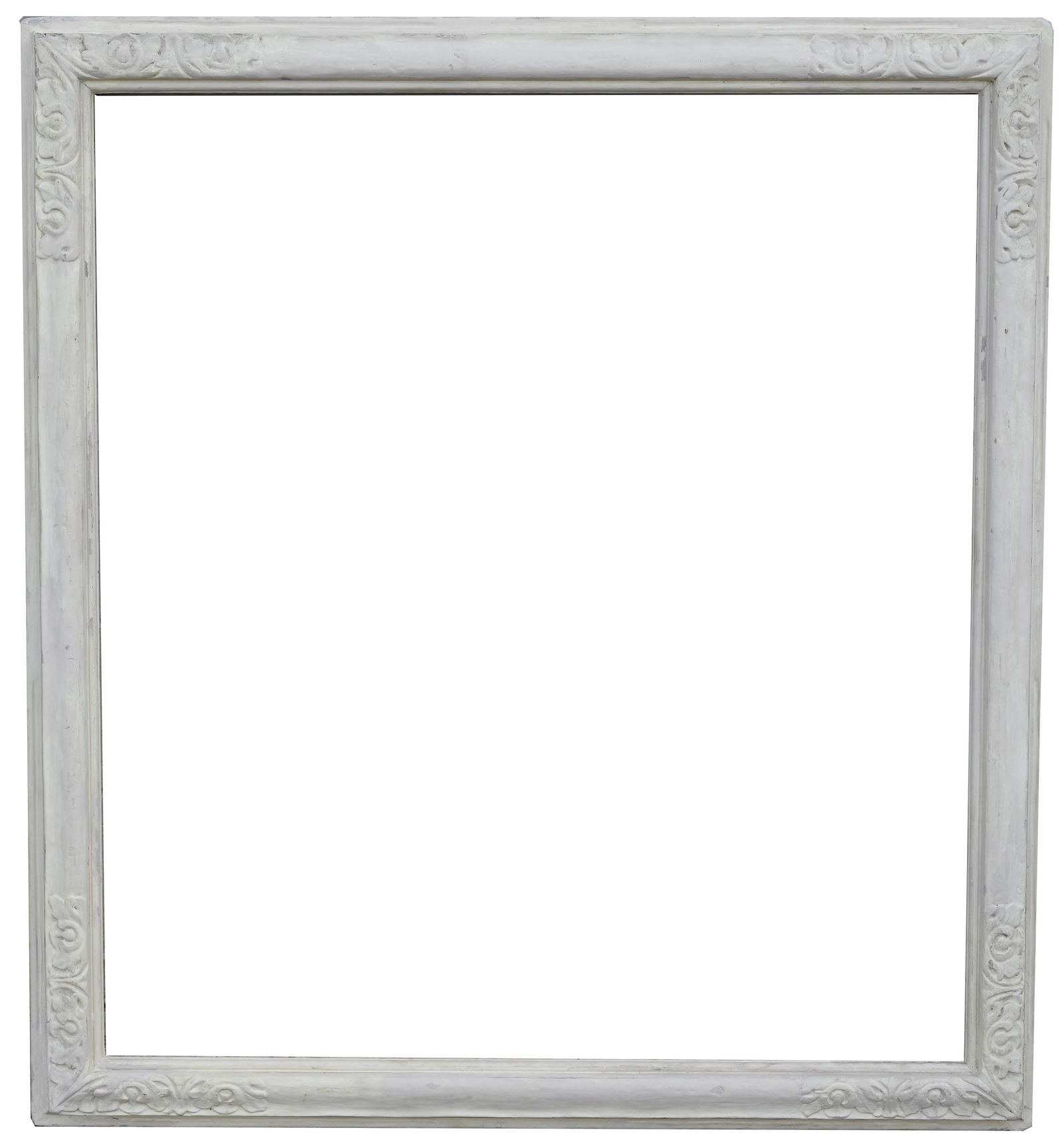 American 1940-50's Exhibited Frame - 40.25 x 36.25: American 1940-50. Multiple old labels and exposition labels verso. . Rabbet Size: 40.25 x 36.25 in. Approx Sight Size: 39.25 x 35.25 Overall Framed Size: 46 x 41 in. (94-40) (39B) Provenance: The hist