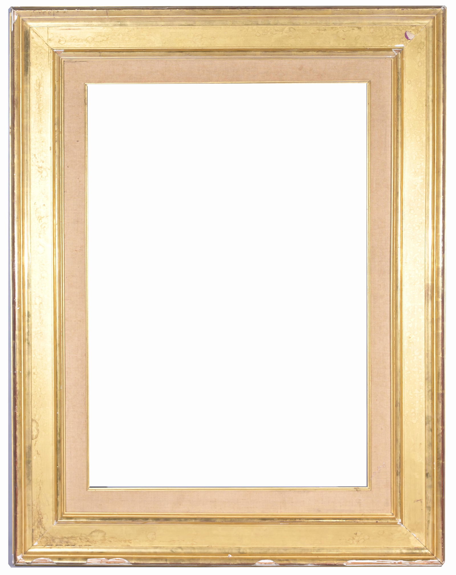 Leger/Braque Style - 36.5 x 25.5: Leger/Braque style Rabbet Size: 36.5 x 25.5 in. Overall Framed Size: 49 x 38 in. (12-05) (316) Provenance: The historic period frame collection of Eli Wilner. The collection previously included frames