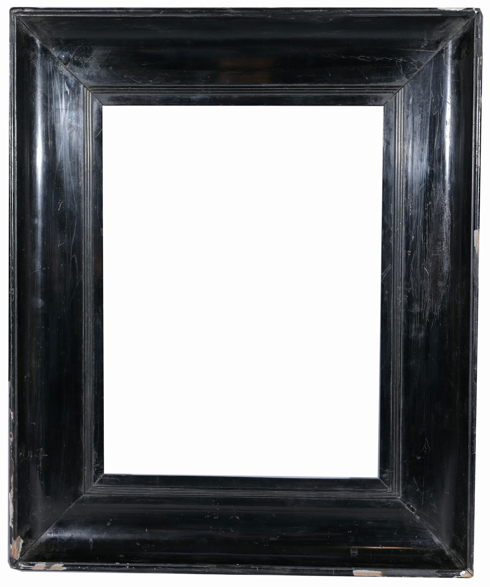 Dutch 20th C. Ebonized Frame - 20.5 x 16 (1 of 8)