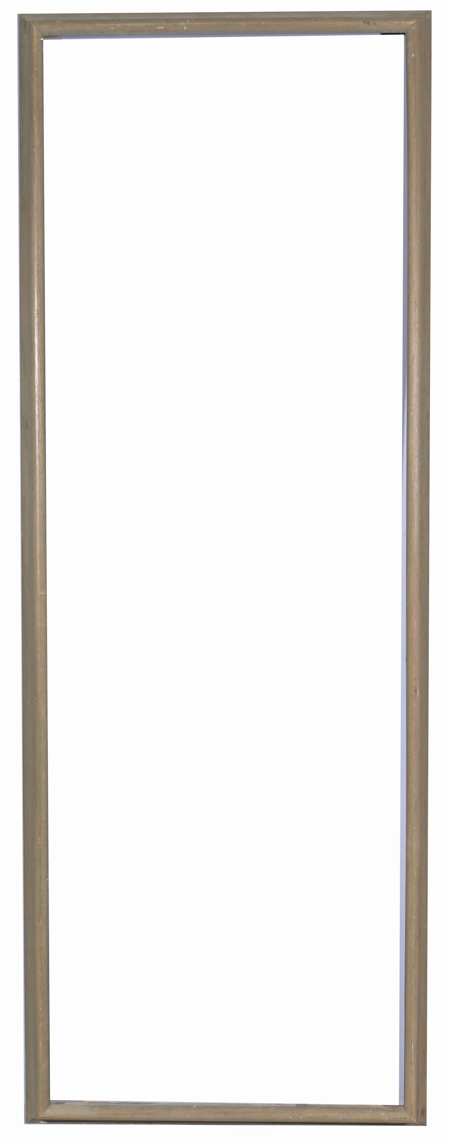 American 1950's - 41 x 14: American 1950's Rabbet Size: 41 x 14 in. Overall Framed Size: 42.5 x 15.5 in. (08-176 A) (322) Provenance: The historic period frame collection of Eli Wilner. The collection previously included frames