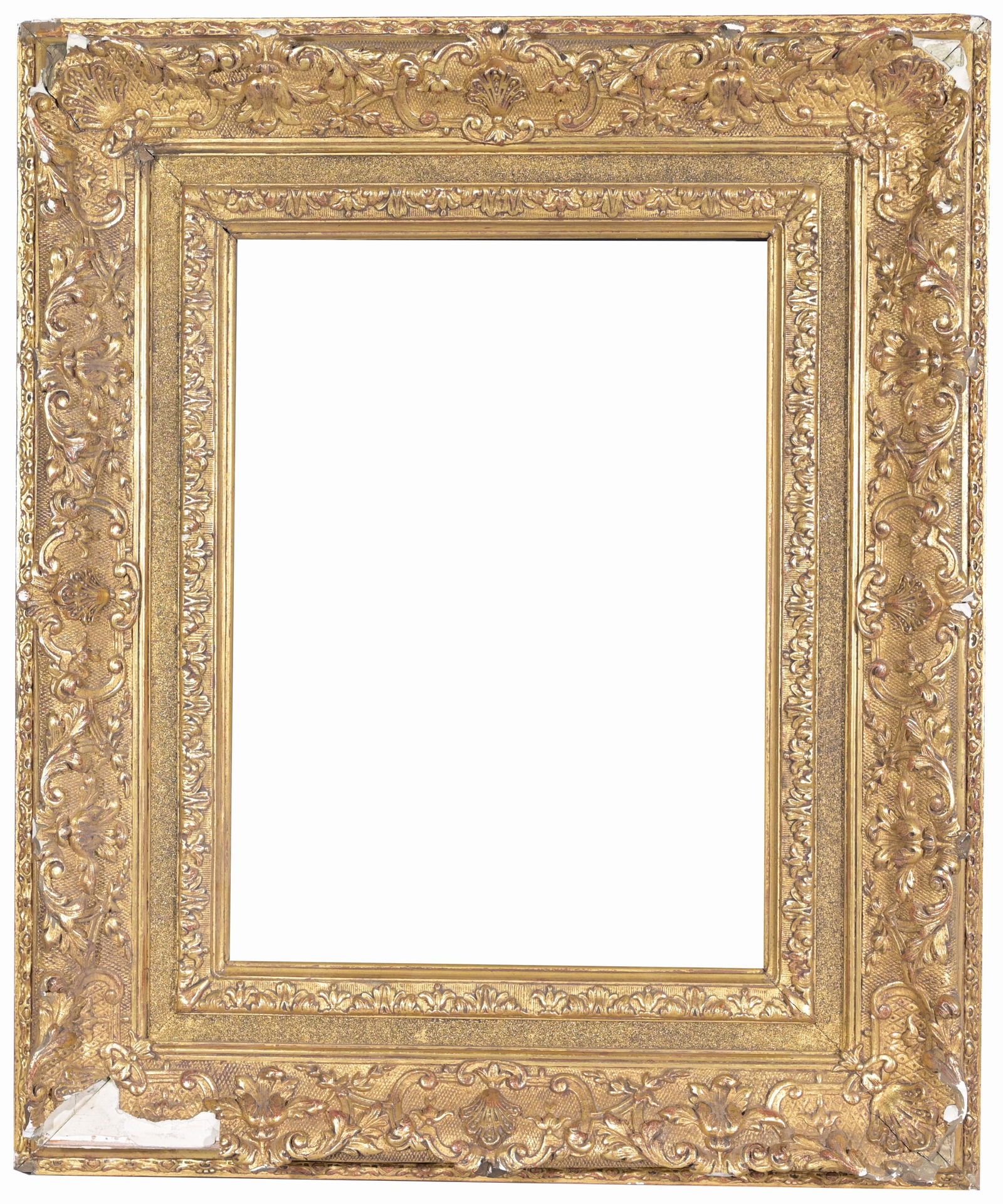 Antique French Gold Leaf Frame - 19 x 13.25 (1 of 6)