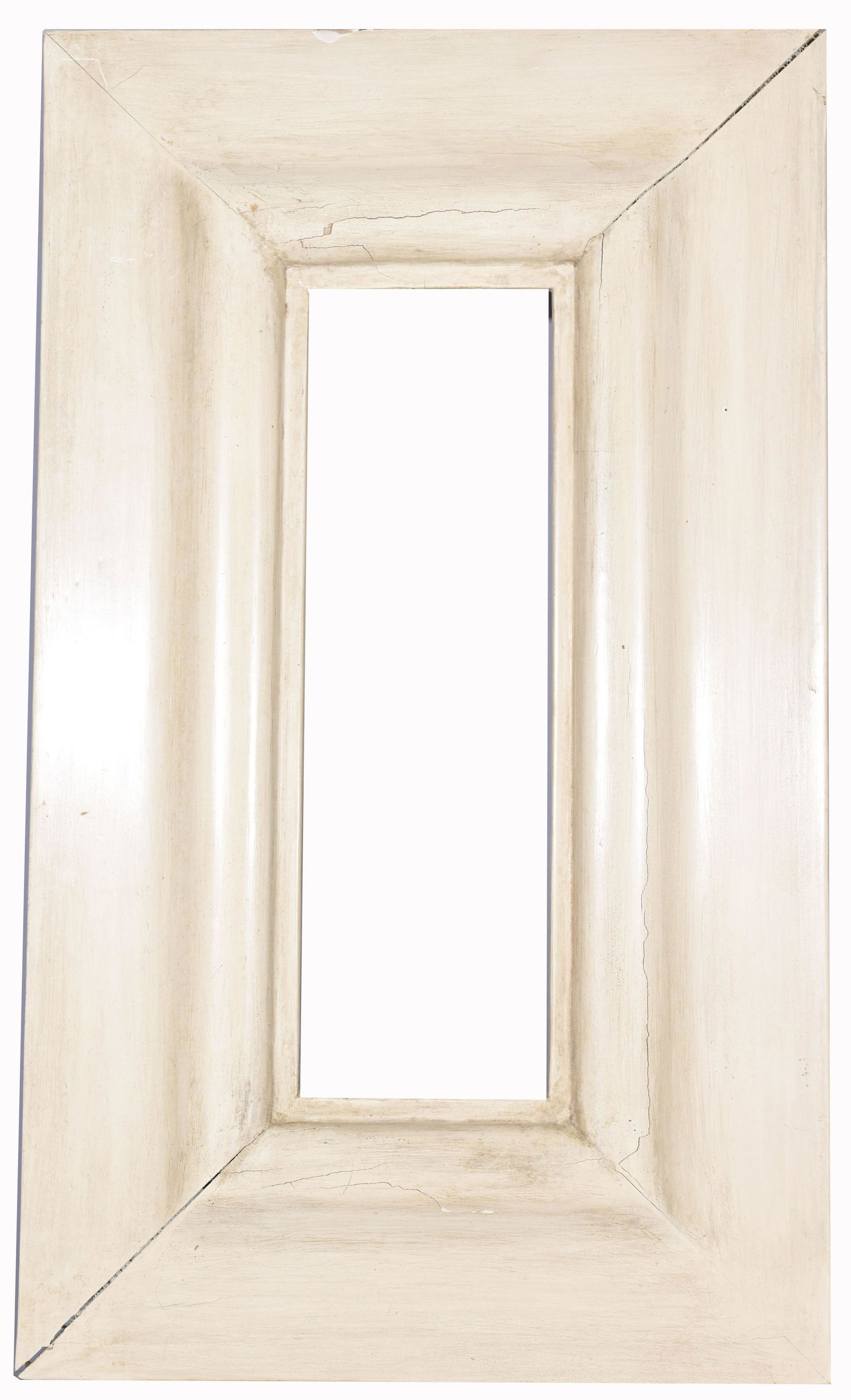 American 1950 - 11 x 4: American 1950 Rabbet Size: 11 x 4 in. Overall Framed Size: 17 x 10 in. (04-87) (95) Provenance: The historic period frame collection of Eli Wilner. The collection previously included frames adorning 2