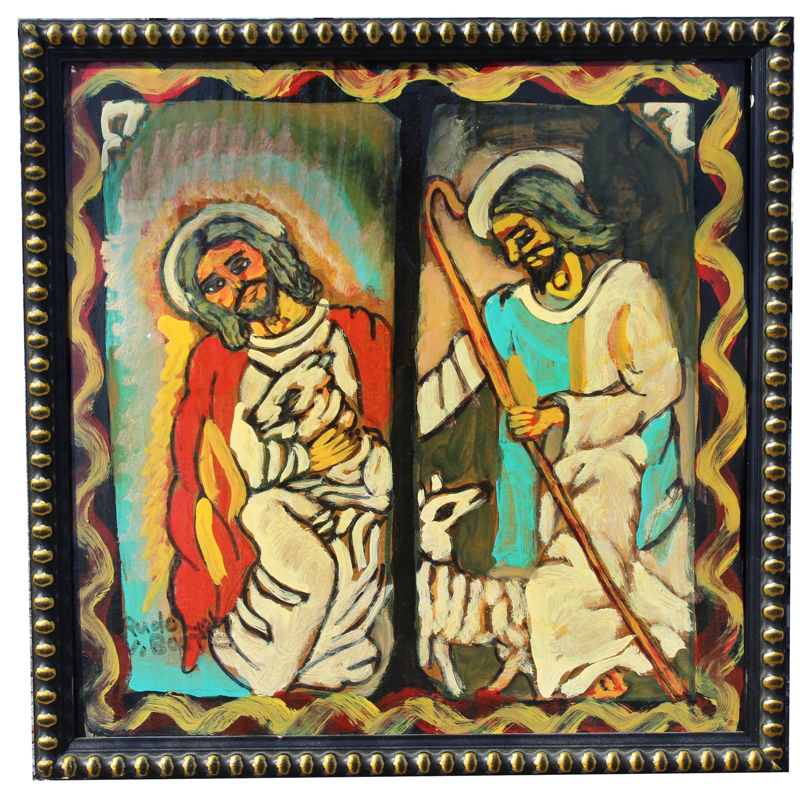 Rudolph V. Bostic (1944-2021) Folk Art (1 of 6)