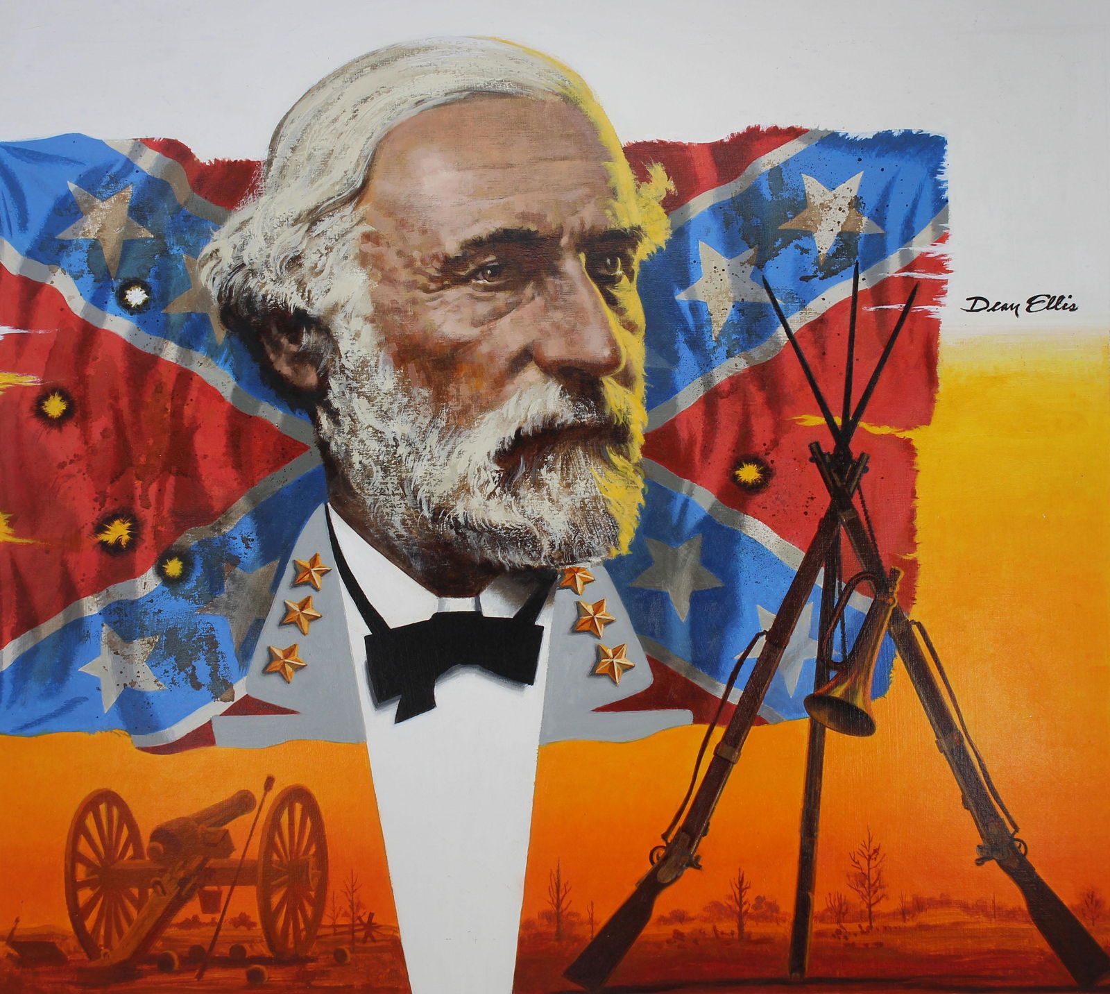 Dean Ellis (1920 - 2009) "Robert E. Lee" (1 of 4)