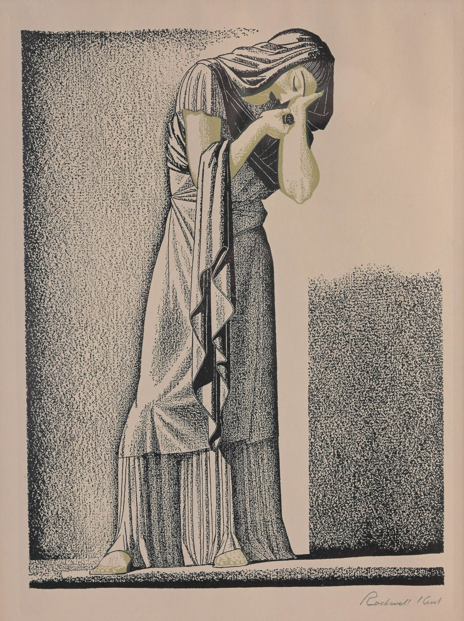 Rockwell Kent (1882-1971) "Lucrece" (1 of 4)