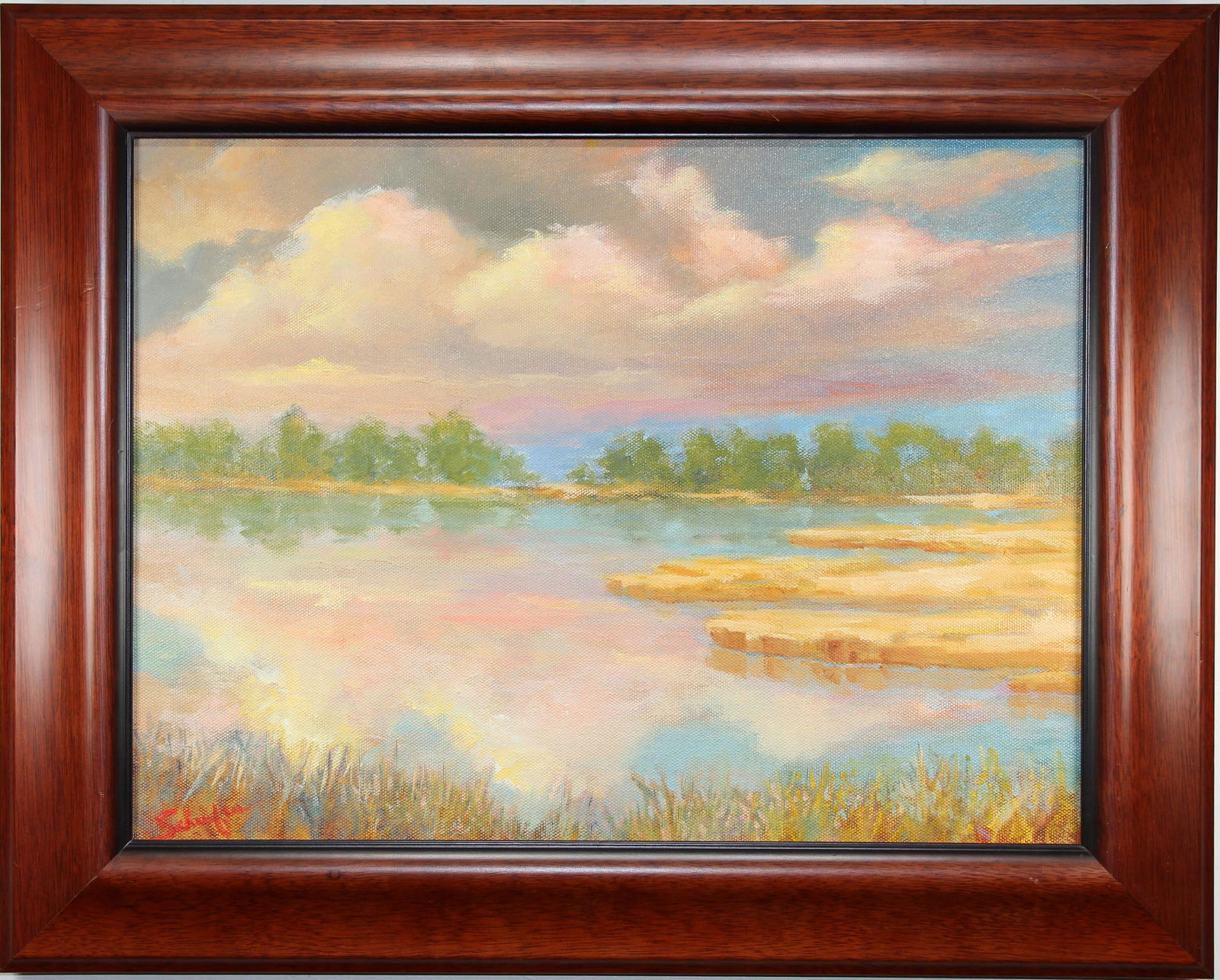 Charles Schaefer (FL, 20th C) Florida Landscape (1 of 4)