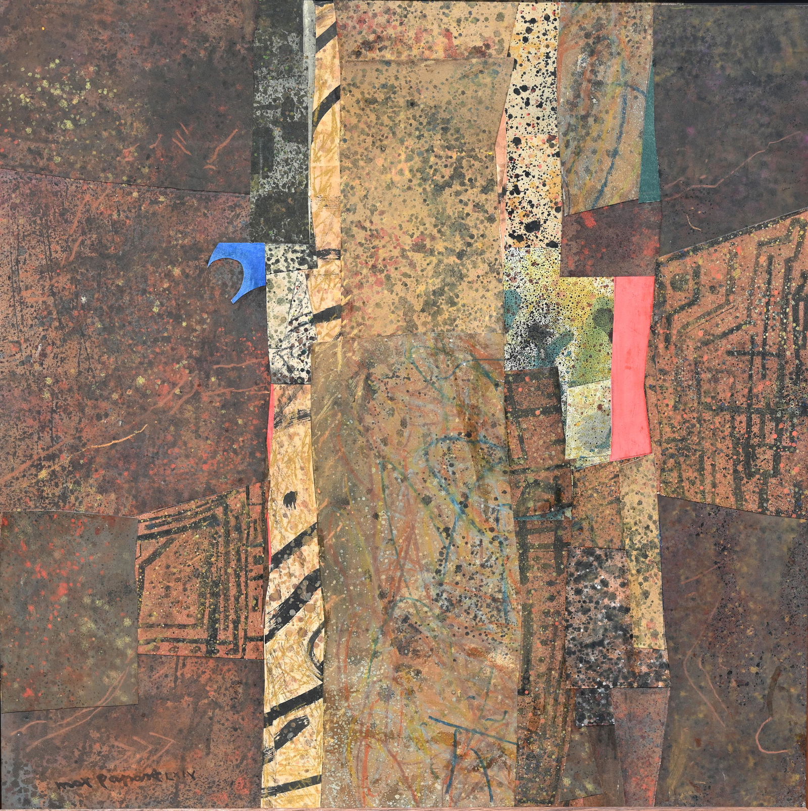 Max Papart (1911-1994) Collage (1 of 9)