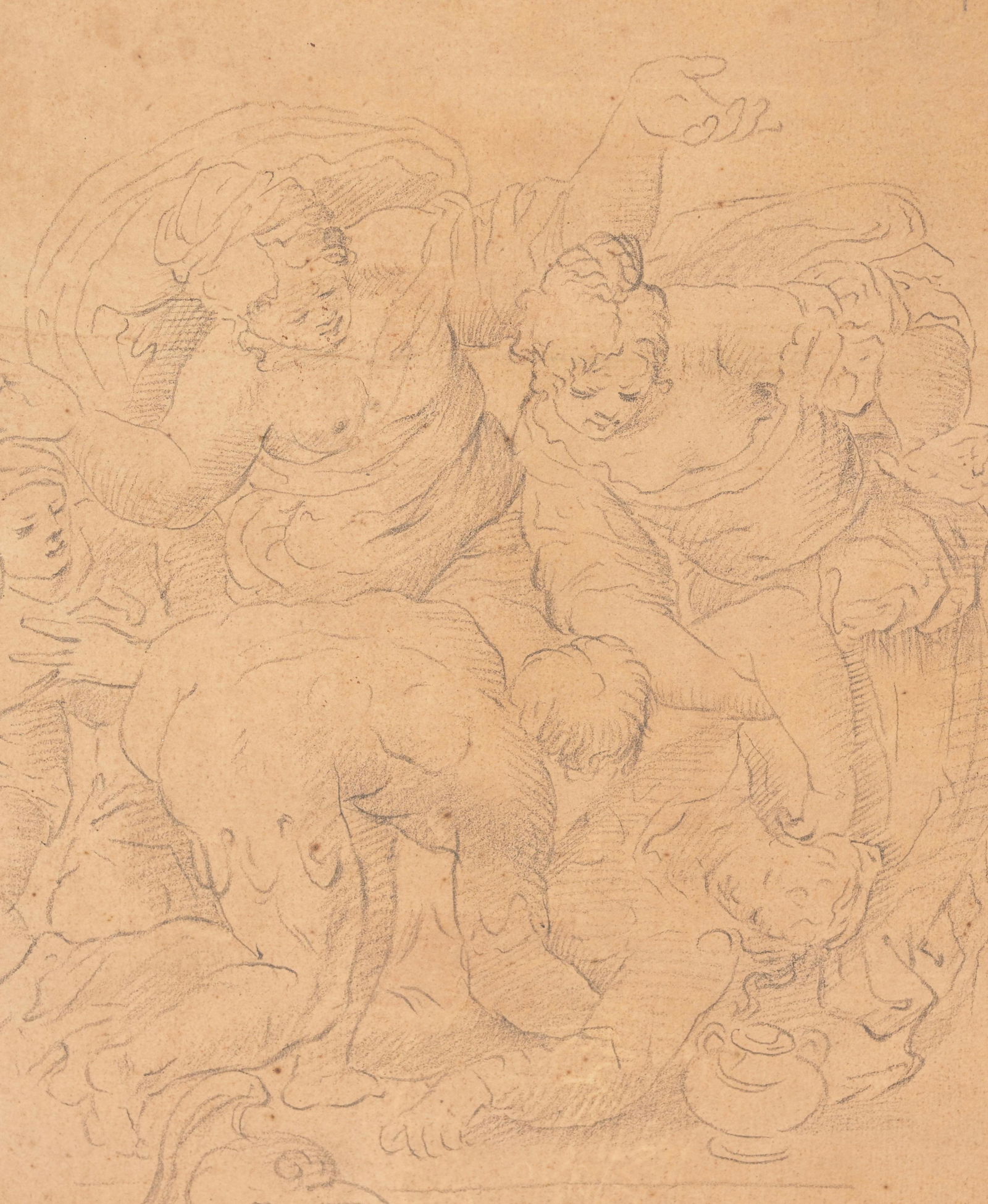 Italian School, 18th Century Old Master Drawing (1 of 4)