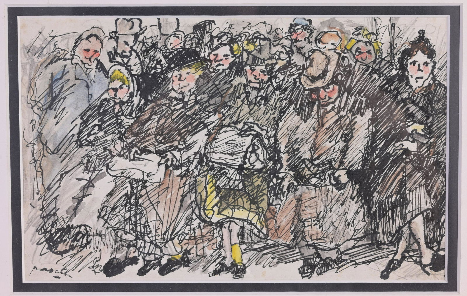 Jules Pascin (1885-1930) Mixed Media (1 of 3)