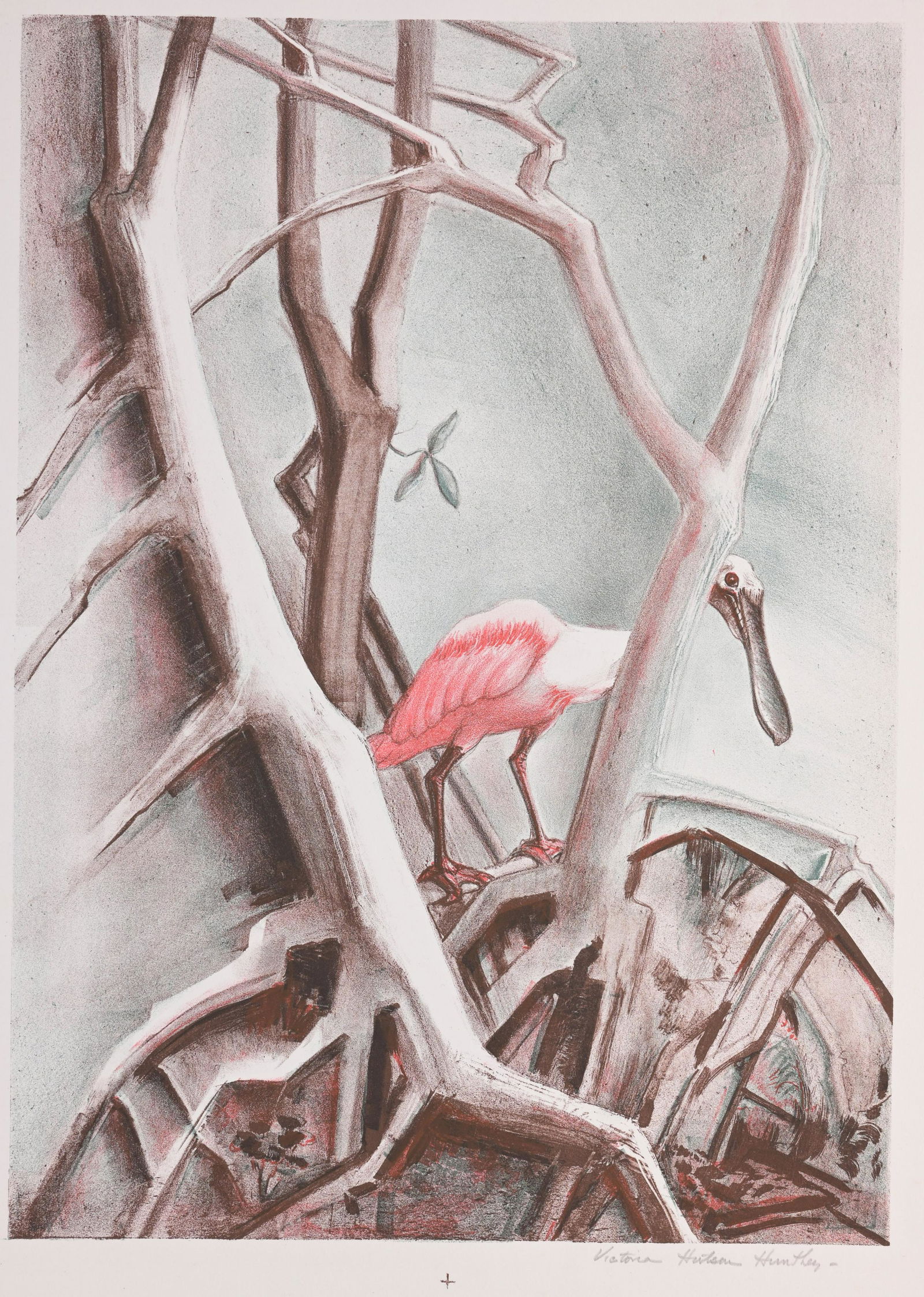 Victoria Huntley (1900 - 1971) "Flame Bird" (1 of 6)