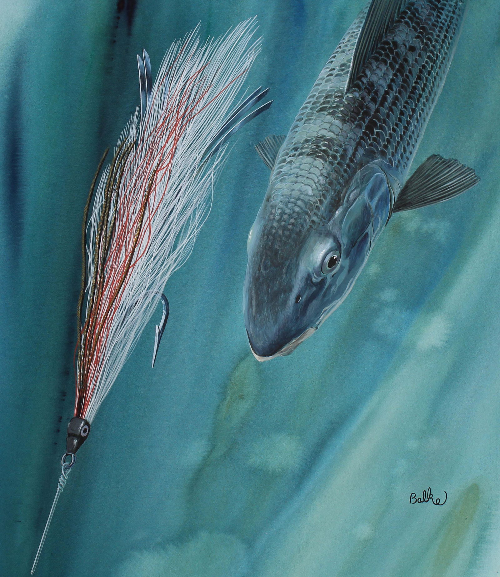 Don Balke (B. 1933) "Lefty's Deceiver" (1 of 3)