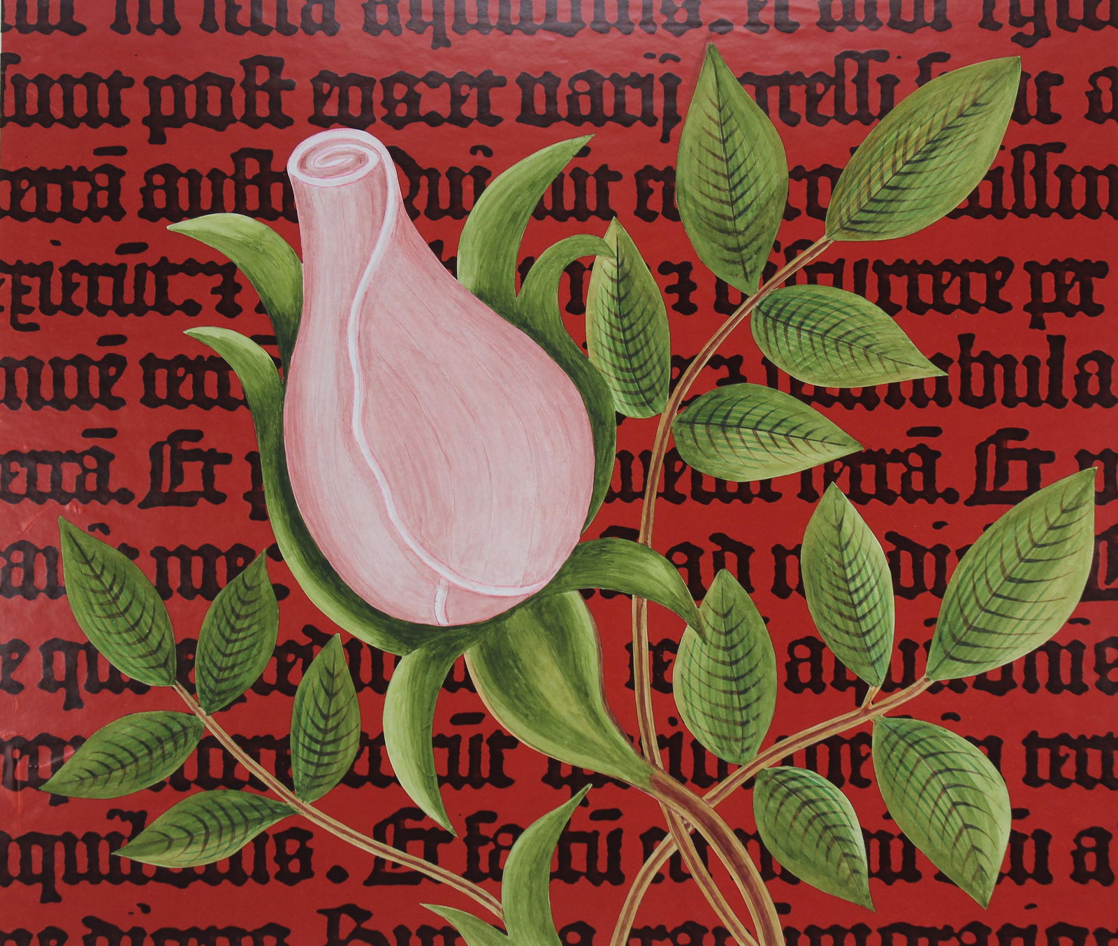 Erik Nitsche (1908 - 1998) "Rose" Original (1 of 3)