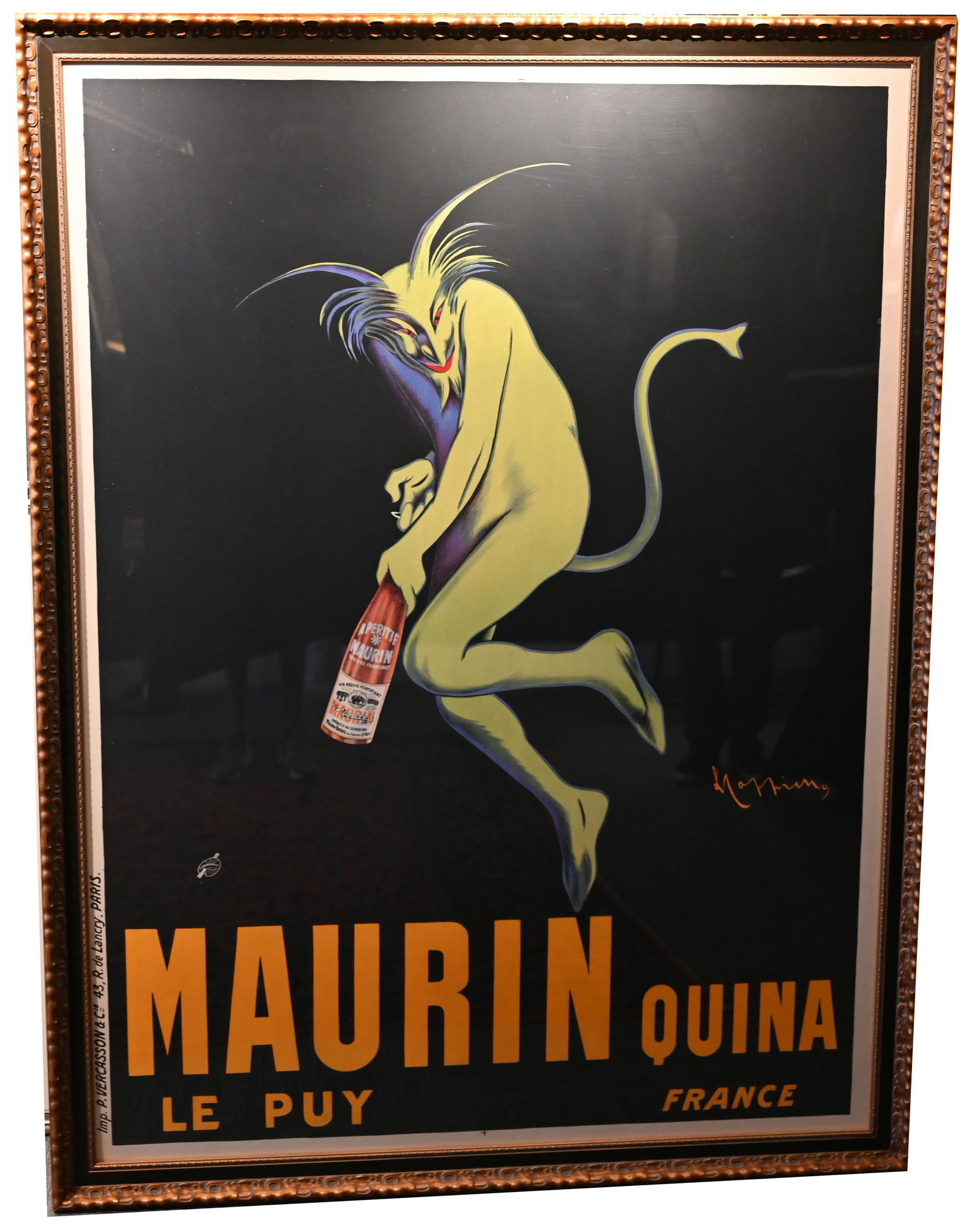 Leonetto Cappiello Maurin Quina Poster (1 of 4)