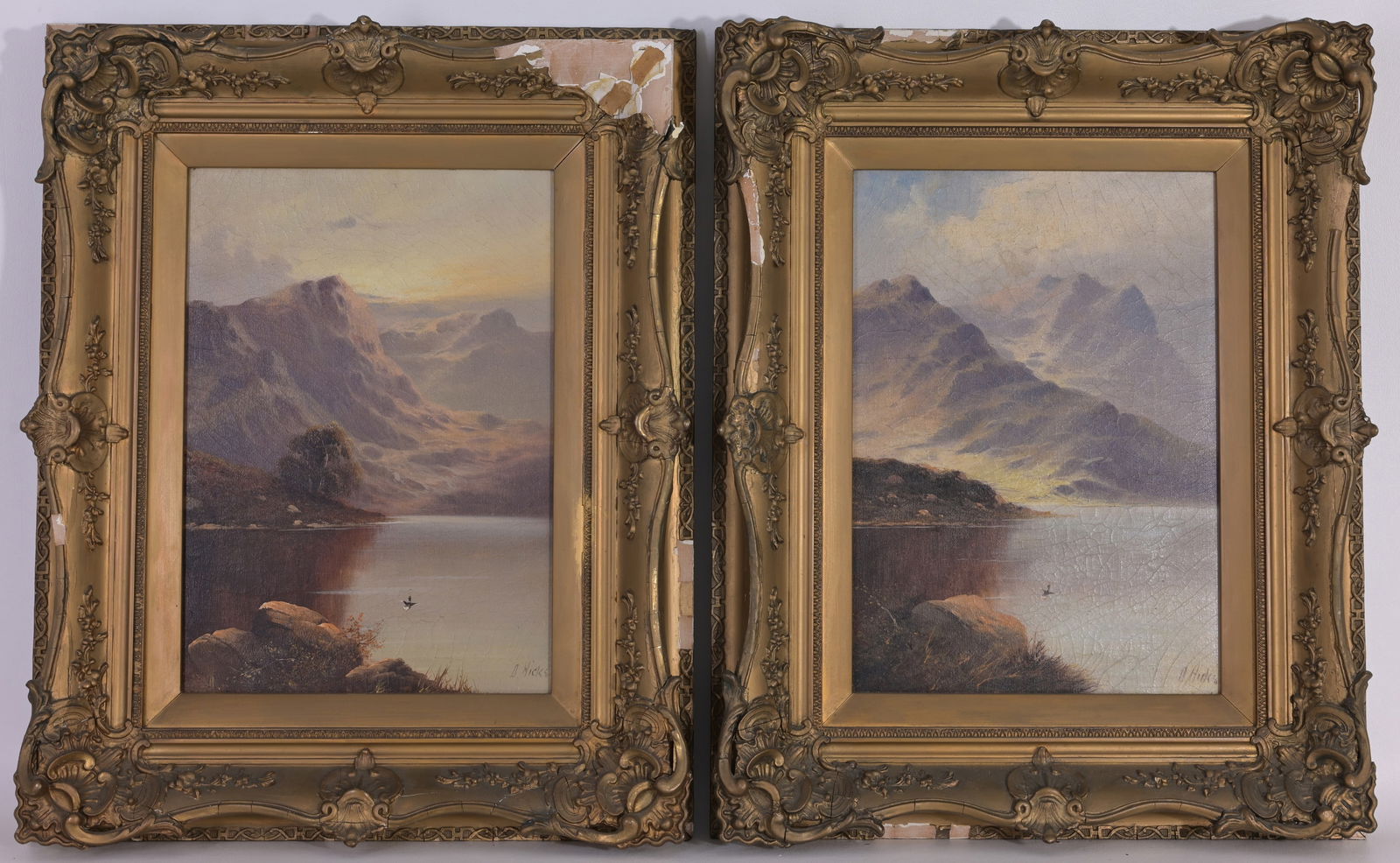 (2) David Hicks (Scottish, 19th/20th C.) (1 of 5)