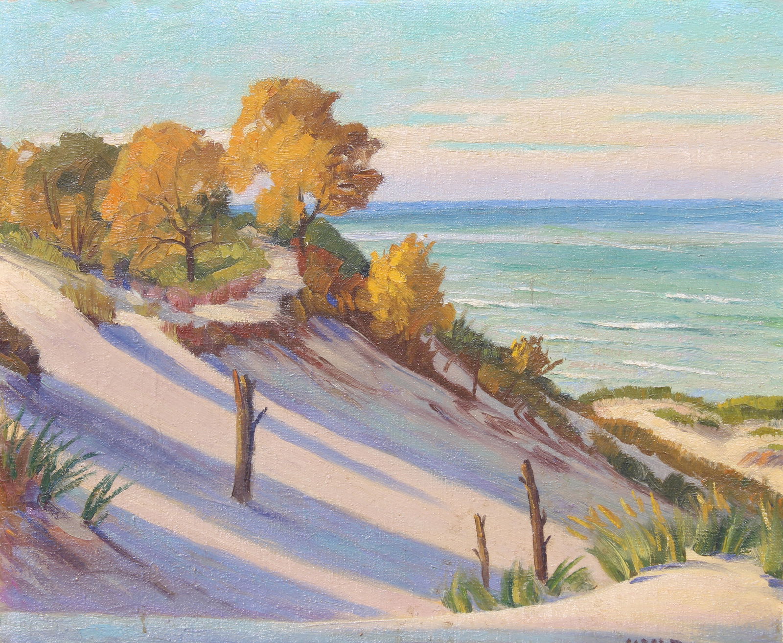William Eppens (1885 - 1956) "Gentle Slope of San" (1 of 5)