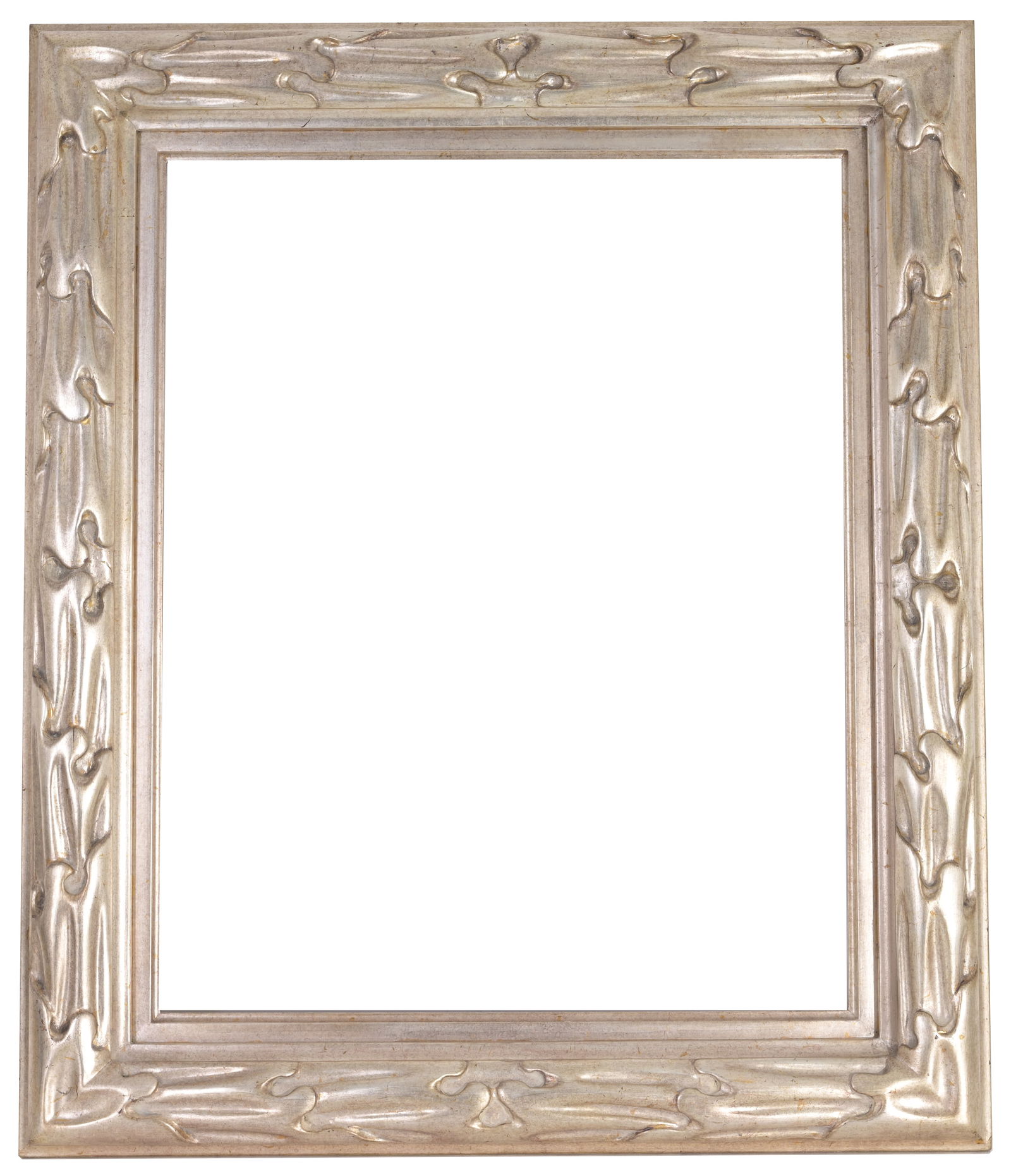 American Silver Leaf Carved Frame (1 of 8)