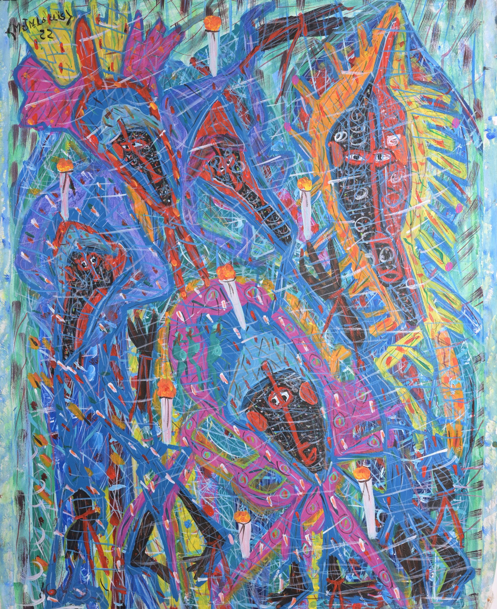 Maxan Jean-Louis (Haitian, b. 1966) (1 of 7)