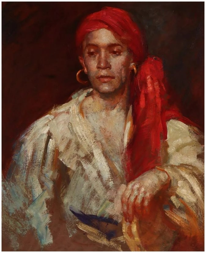 Walter Simpson Parke (1909 - 1994) "Gypsy Dancer" (1 of 9)