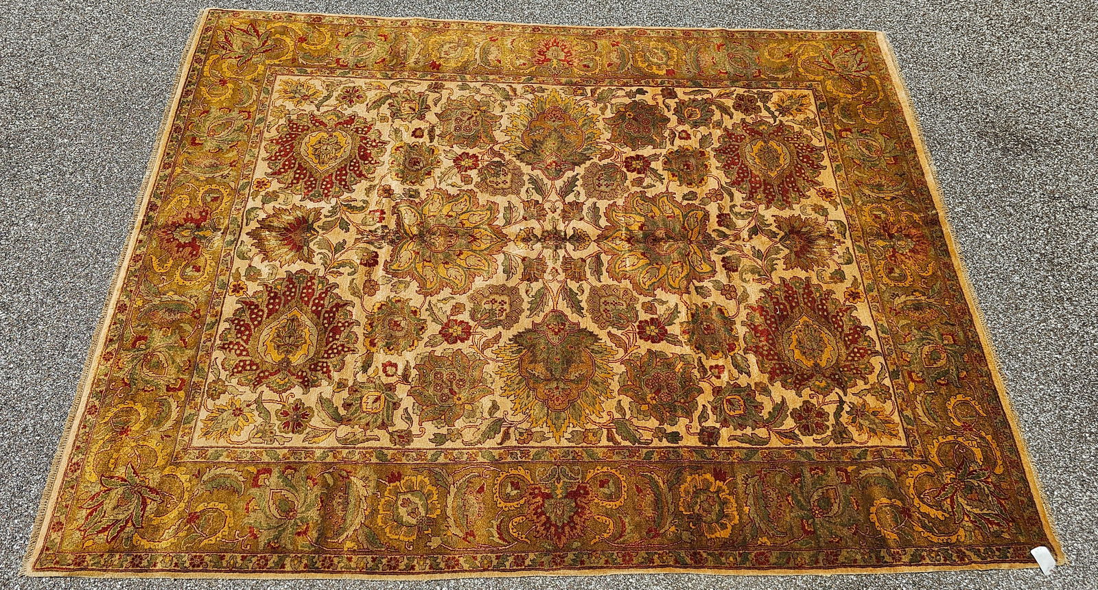 Fine Mahal Hand-Knotted Wool Rug - 9' x 11'10" (1 of 9)