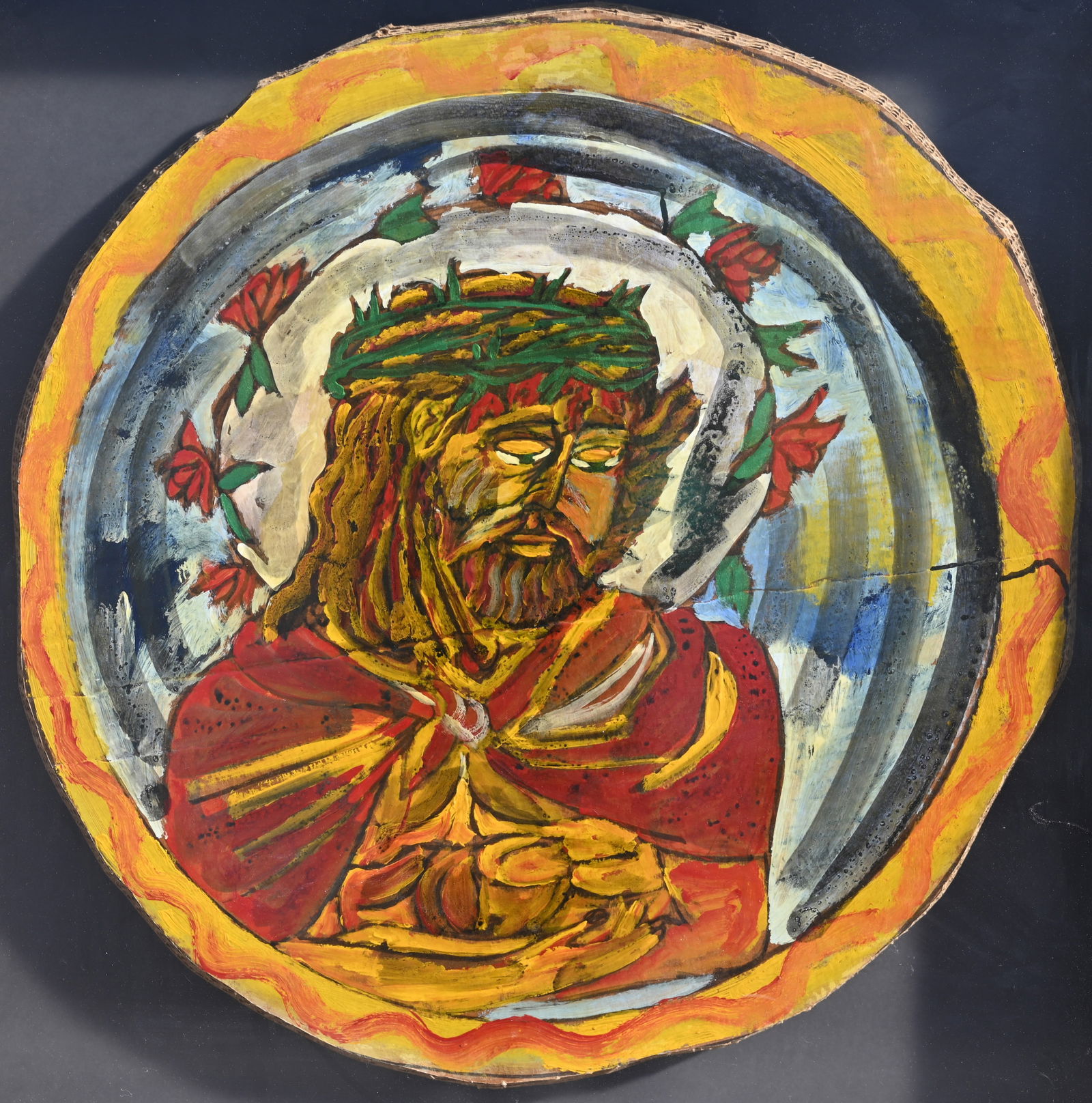 Rudolph V. Bostic (1944-2021) Folk Art (1 of 3)