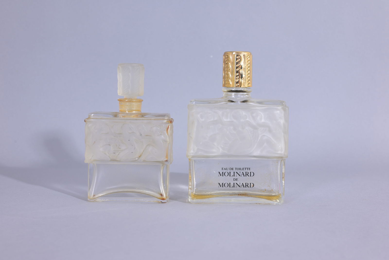 (2) Lalique Molinard 'The Three Graces' Perfume (1 of 11)