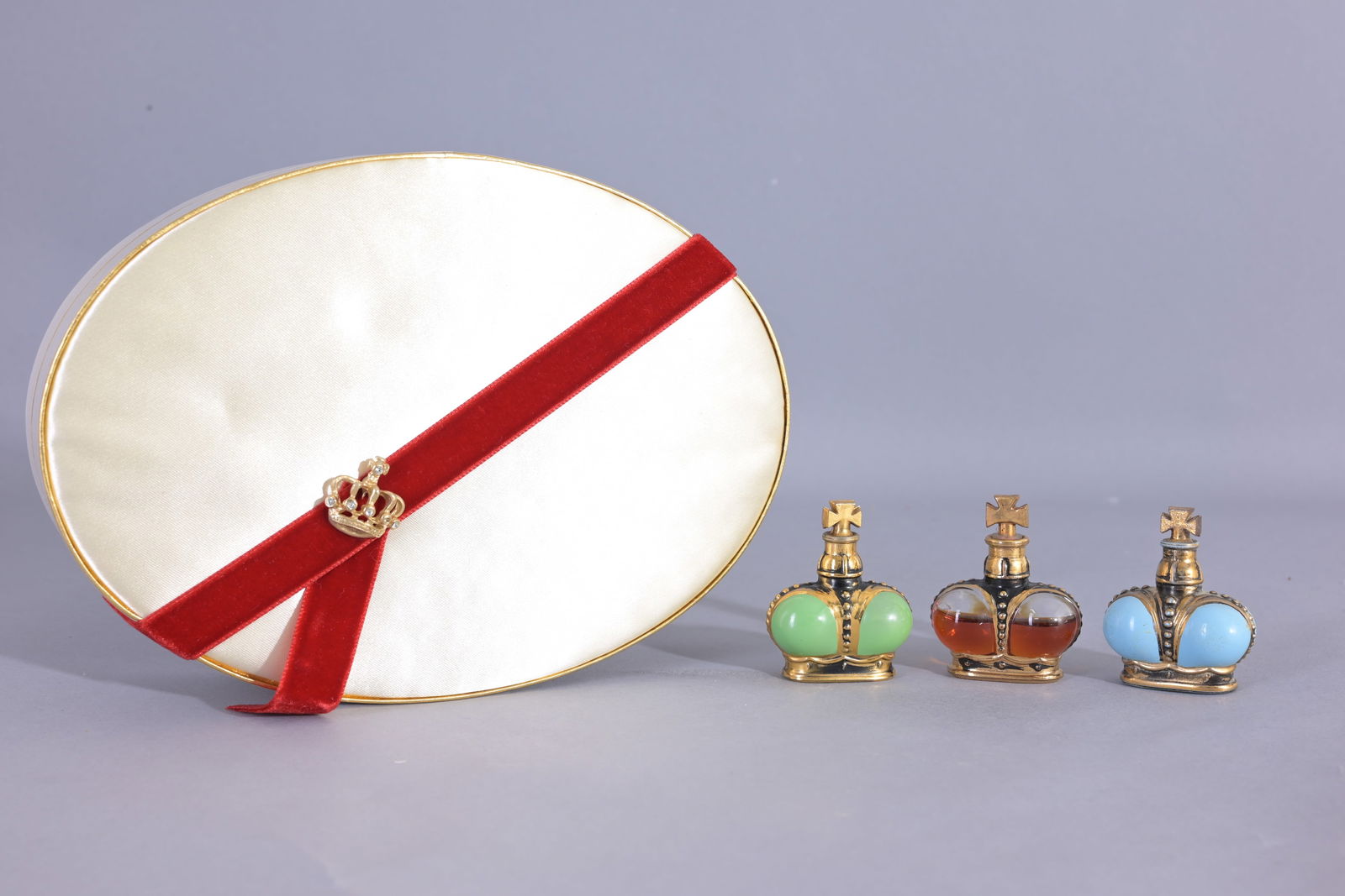 (3 Pc) Prince Matchabelli Perfume Bottles Set (1 of 4)