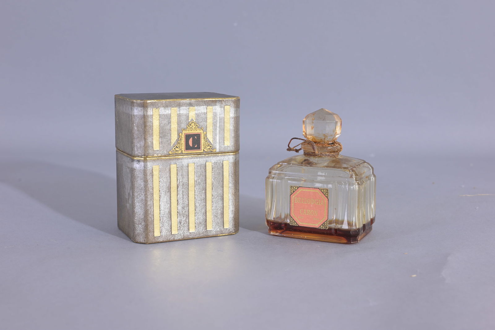 Vintage Bellodgia Caron Perfume, Baccarat Bottle (1 of 8)