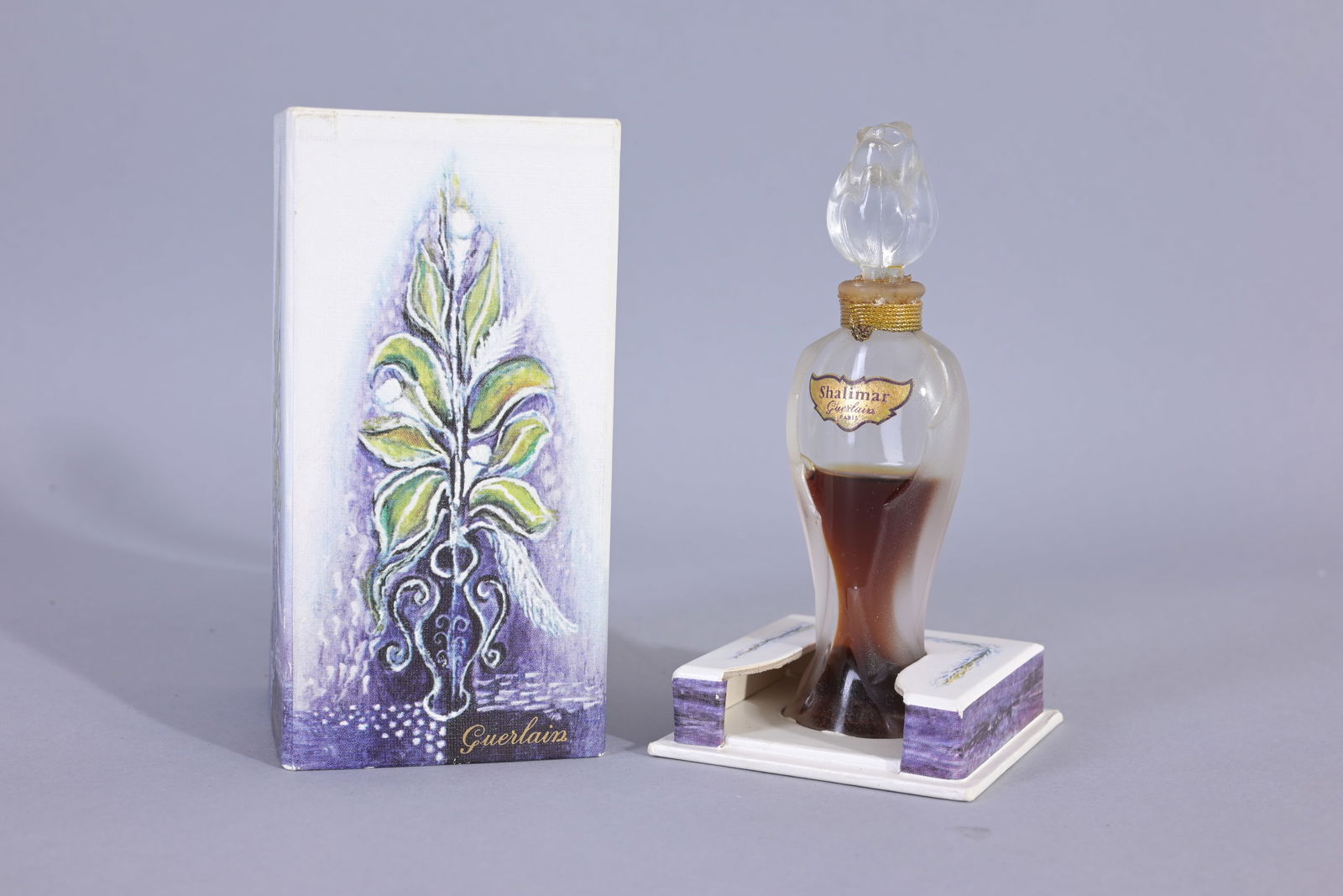 Vintage Guerlain 'Shalimar' Perfume Bottle (1 of 9)