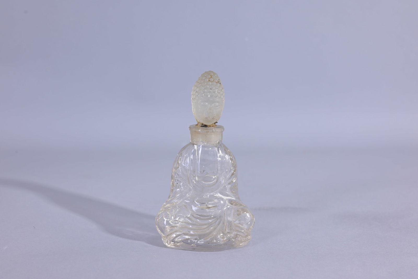Tibetan figural, Clear glass perfume (1 of 6)
