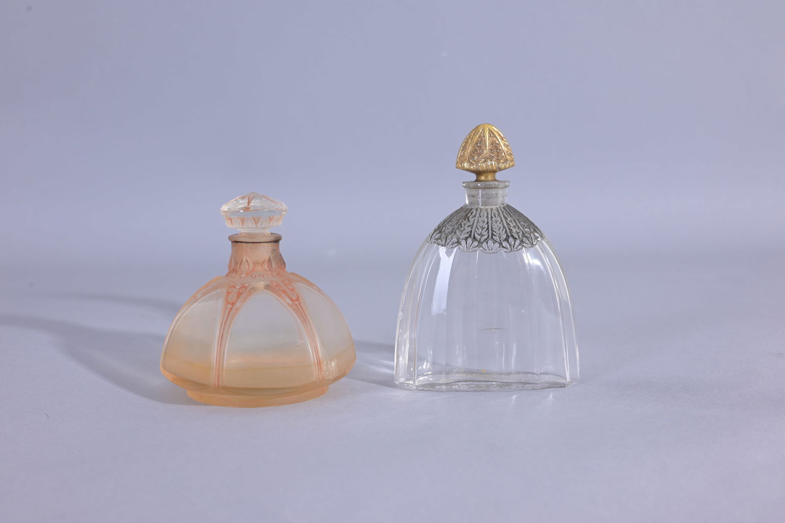 (2) Assorted Vintage Glass Perfume Bottles (1 of 8)