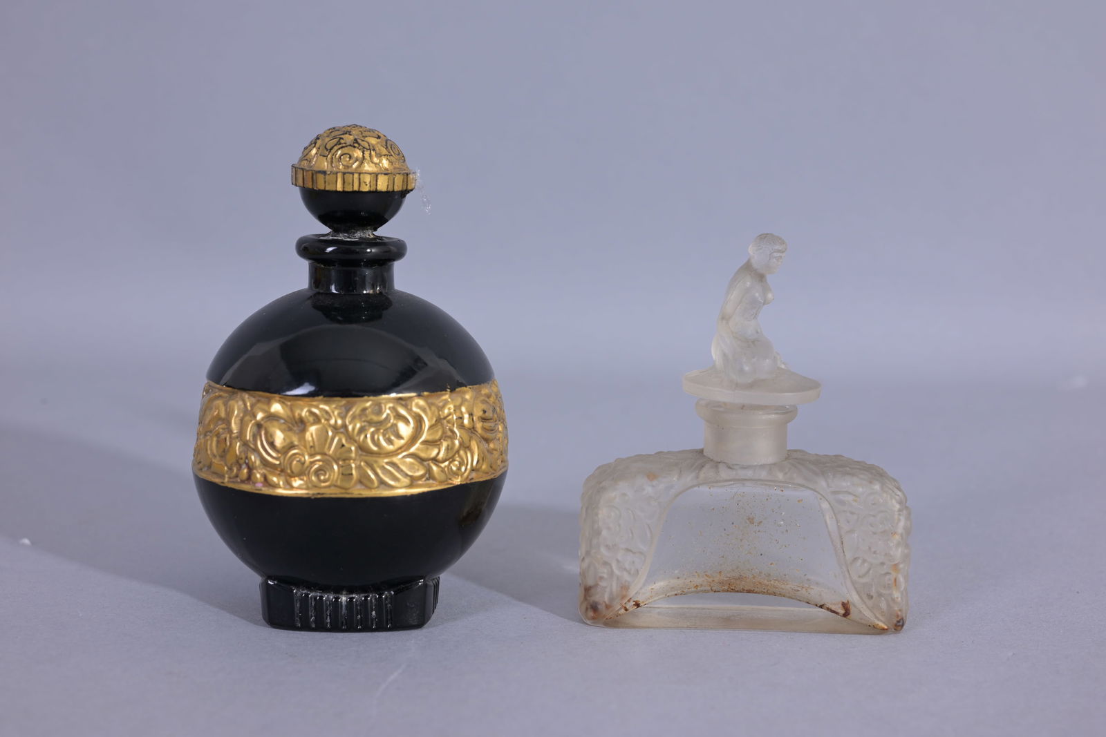 (2) Assorted Vintage Perfume Bottles (1 of 3)