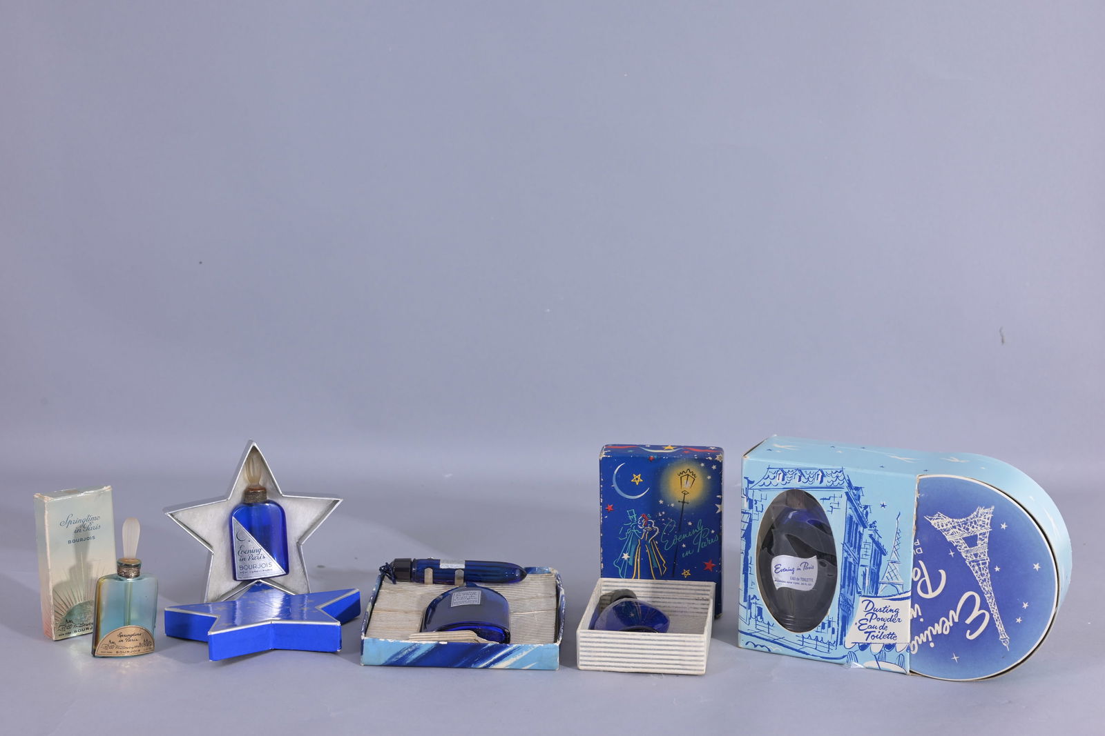 (5) Assorted Bourjois Perfume Bottles & Misc (1 of 6)