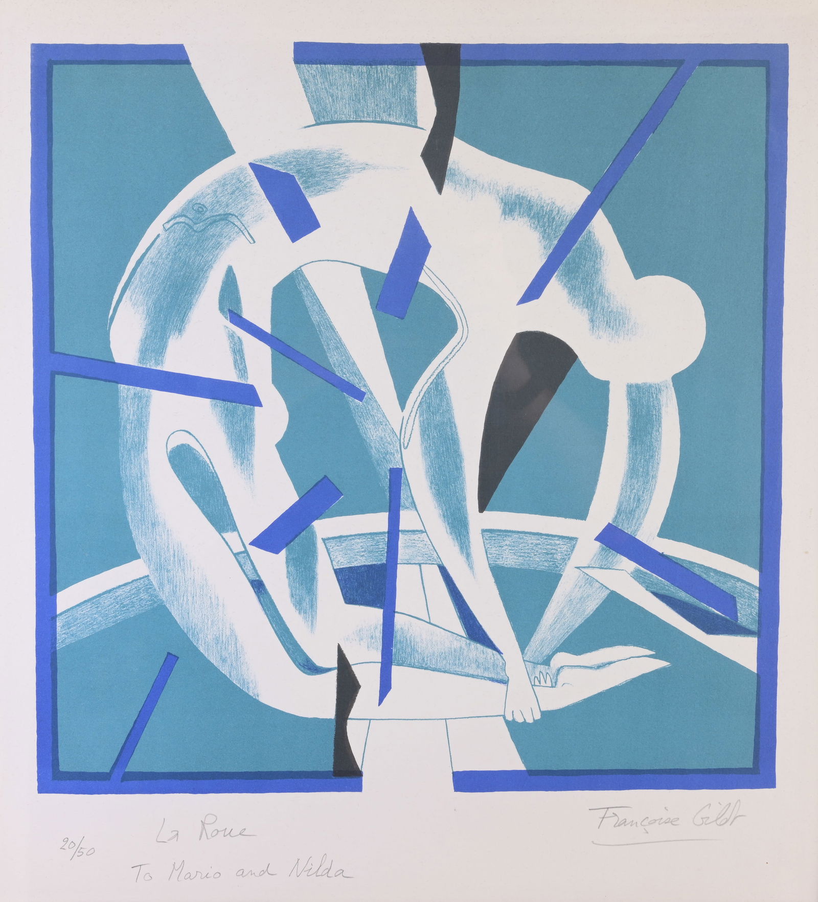 Francoise Gilot (1921 - 2023) 'La Roue' (1 of 5)