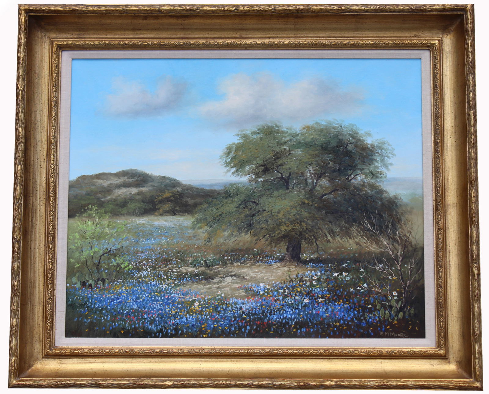 Edna Moore (1930-1989) Texas Bluebonnets (1 of 4)
