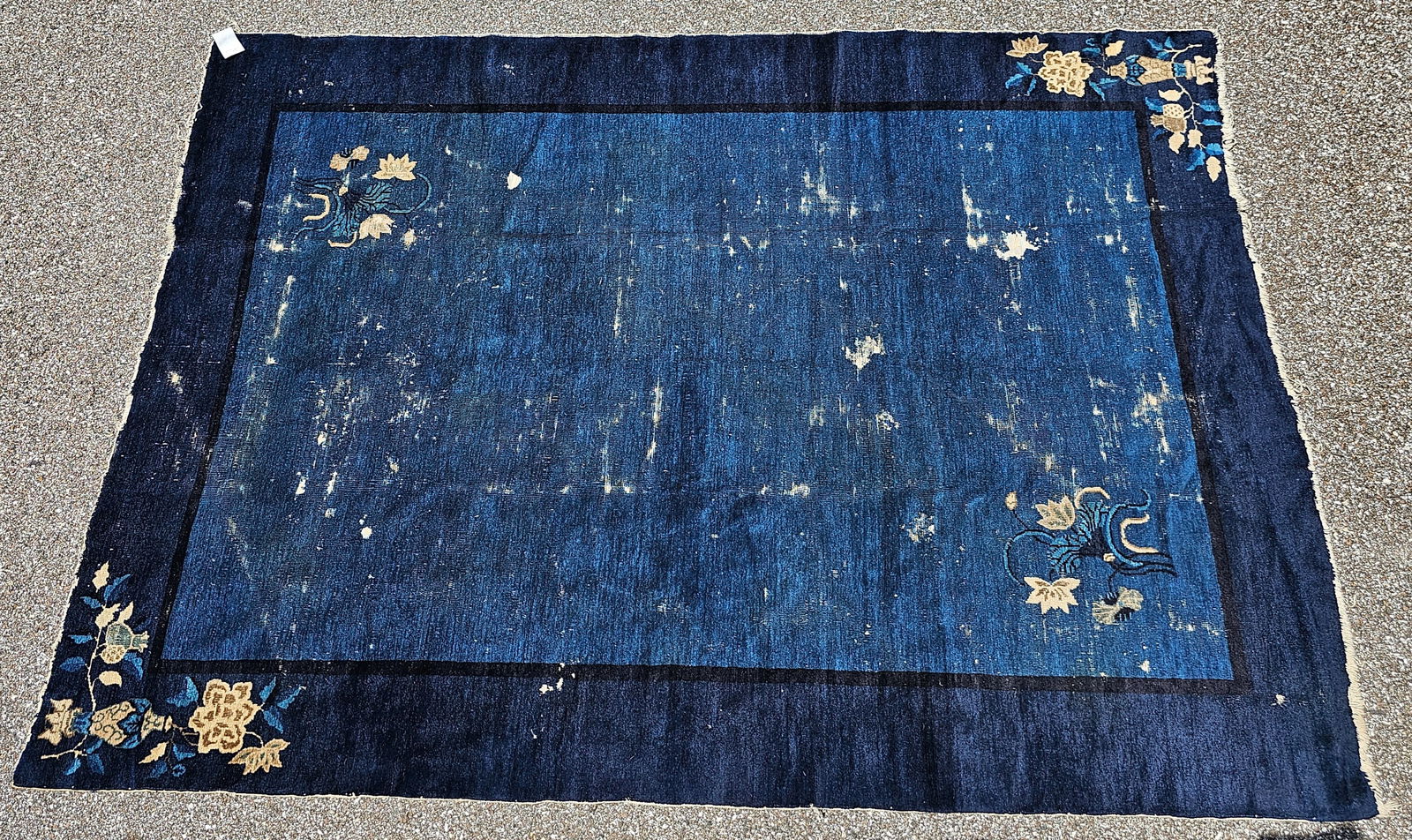 Art Deco Chinese Rug Peking Rug - 5'10" x 8'6": Art Deco Antique Chinese Rug Peking Rug Size: 5'10" x 8'6" (M536)
