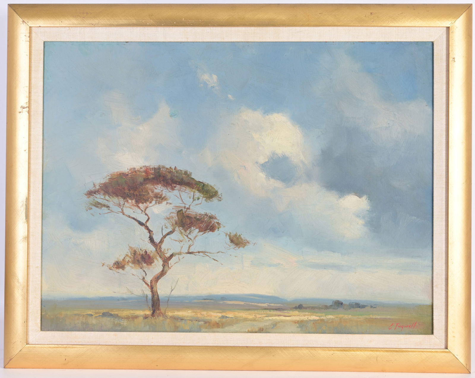 Signed, 20th C. American School Landscape (1 of 3)